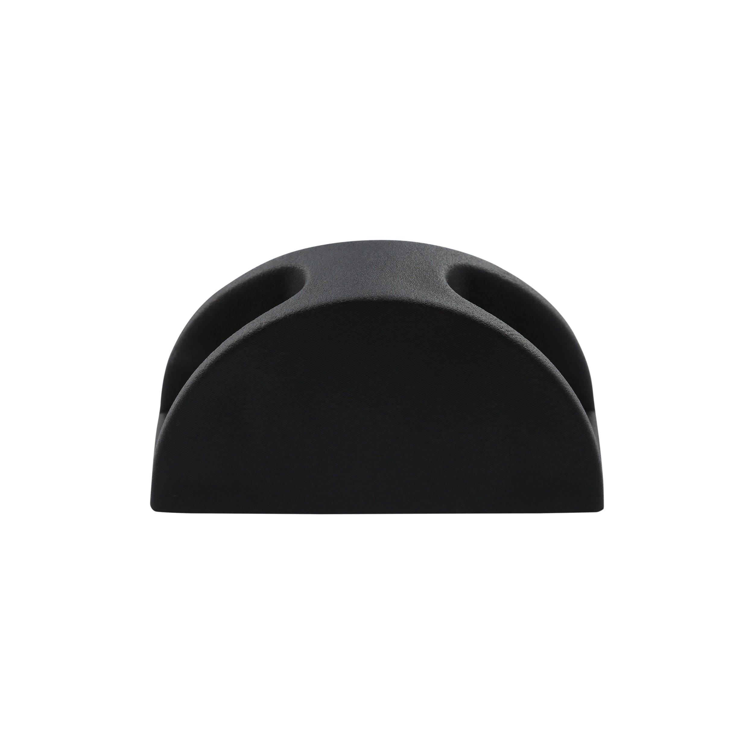 1 9/16" Black, Bottom Stud, Plastic, #L-3684