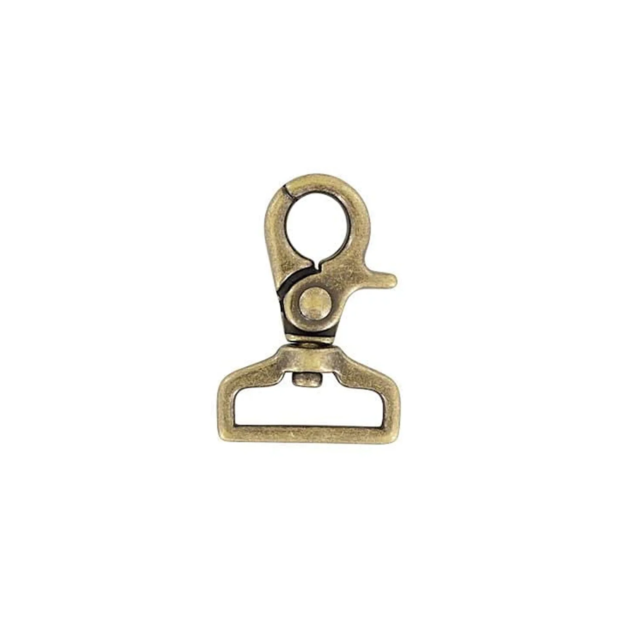 1" Antique Brass, Trigger Swivel Snap Hook, Zinc Alloy-PK4, #P-2946-ANTB