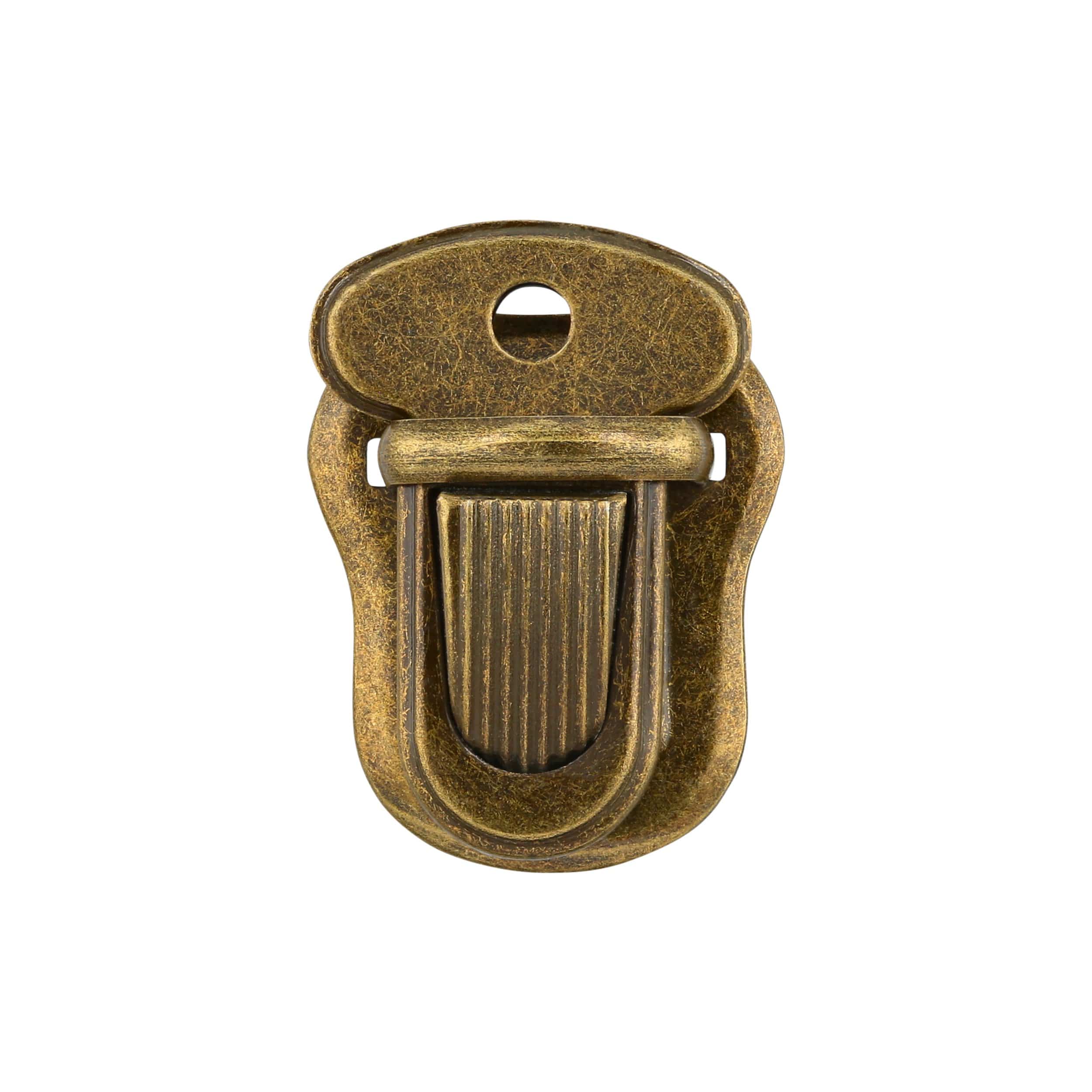 1" Antique Brass, Tuck Catch, Steel, #L-3900-ANTB