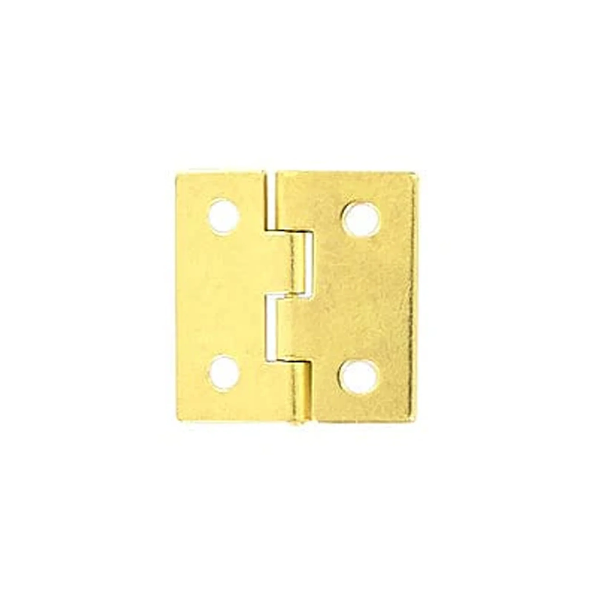 1" Brass, Box/Case Hinge Plate, Zinc Alloy, #D-34-BP