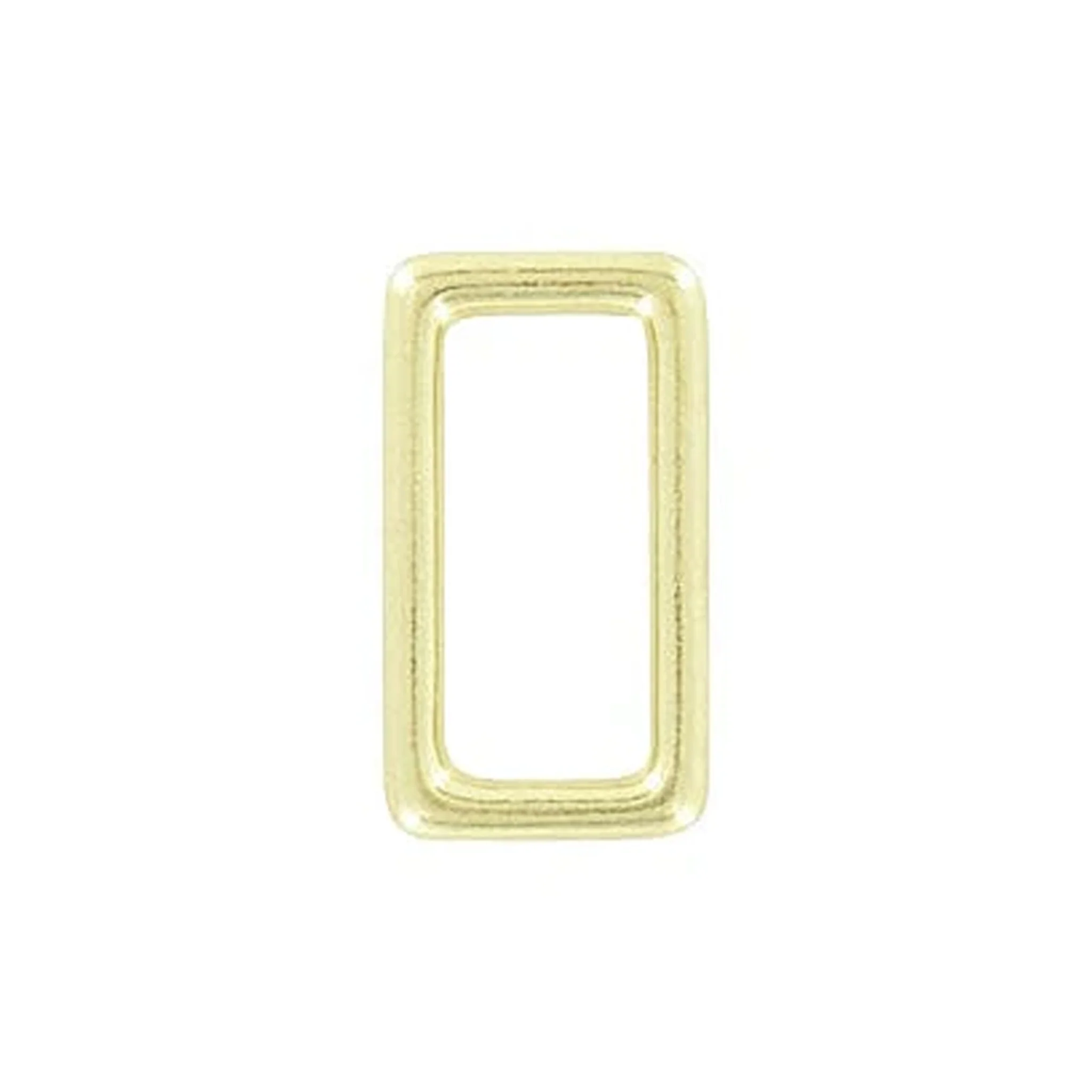 1" Brass, Cast Rectangular Ring, Solid Brass, #C-1597