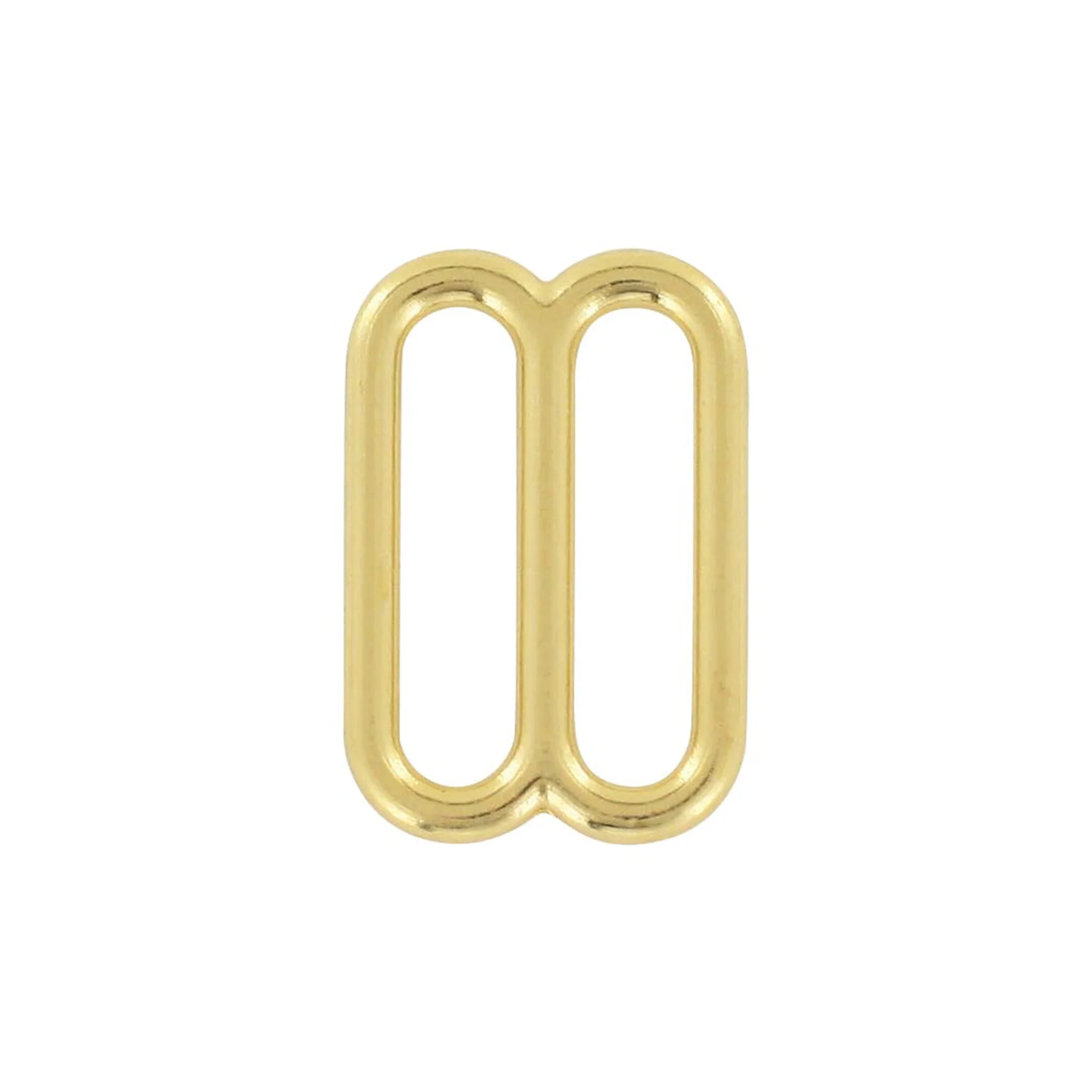 1" Brass, Cast Rounded Tri Bar Slide, Zinc Alloy, #C-1189-BP