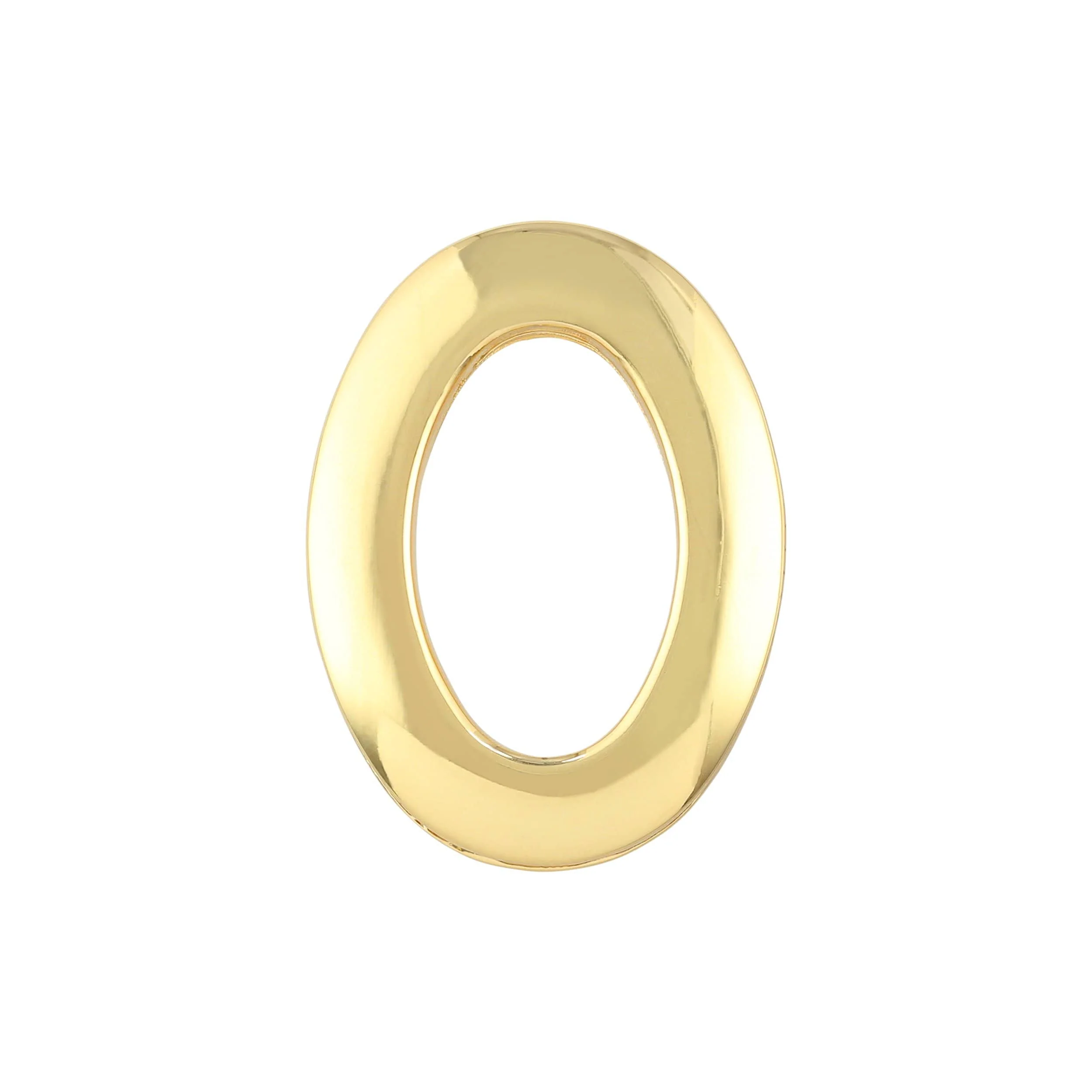 1" Gold, Screw Together Eyelet, Solid Brass, #P-3000-GOLD