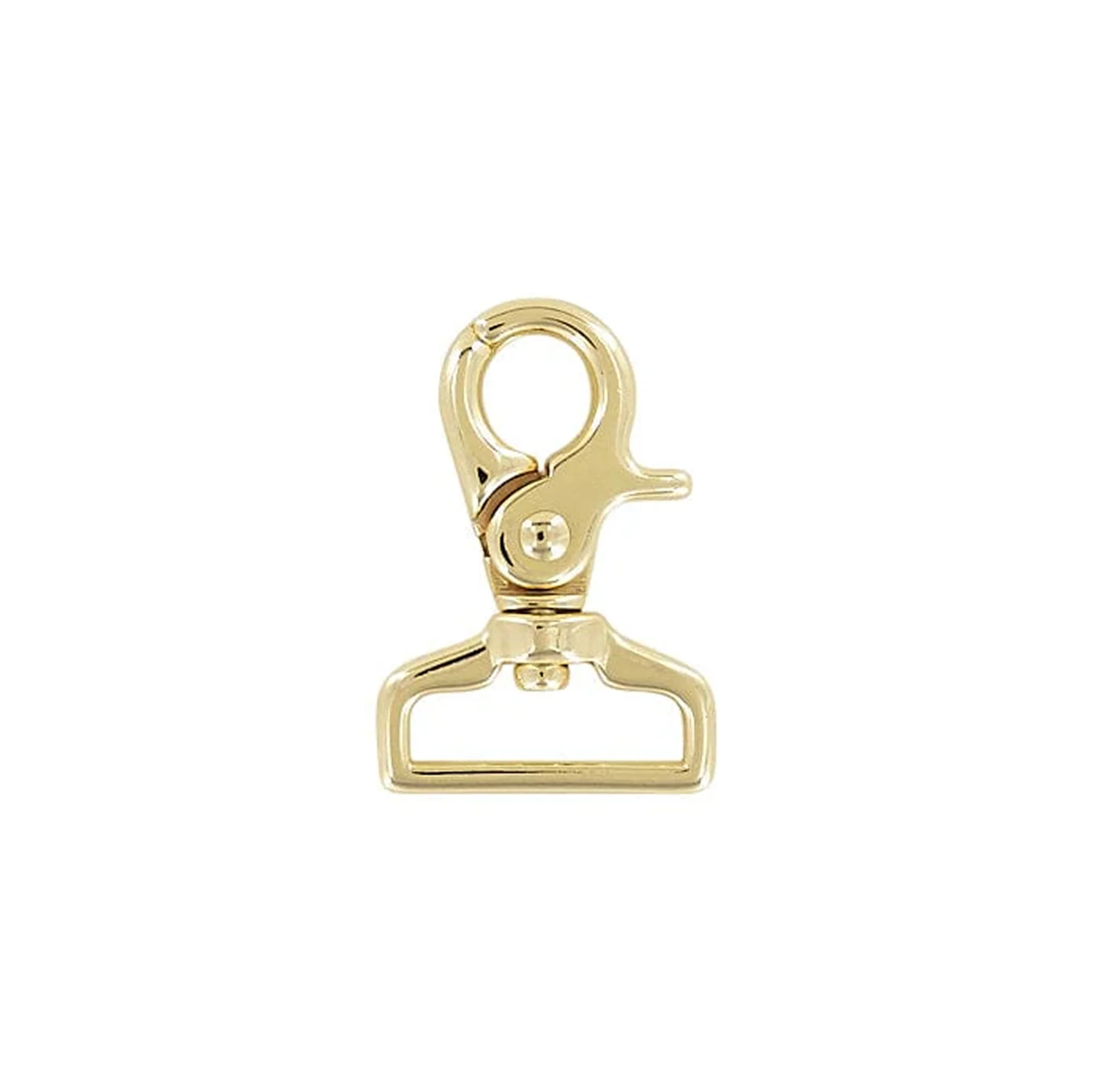1" Gold, Trigger Swivel Snap Hook, Zinc Alloy-PK4, #P-2946-GOLD