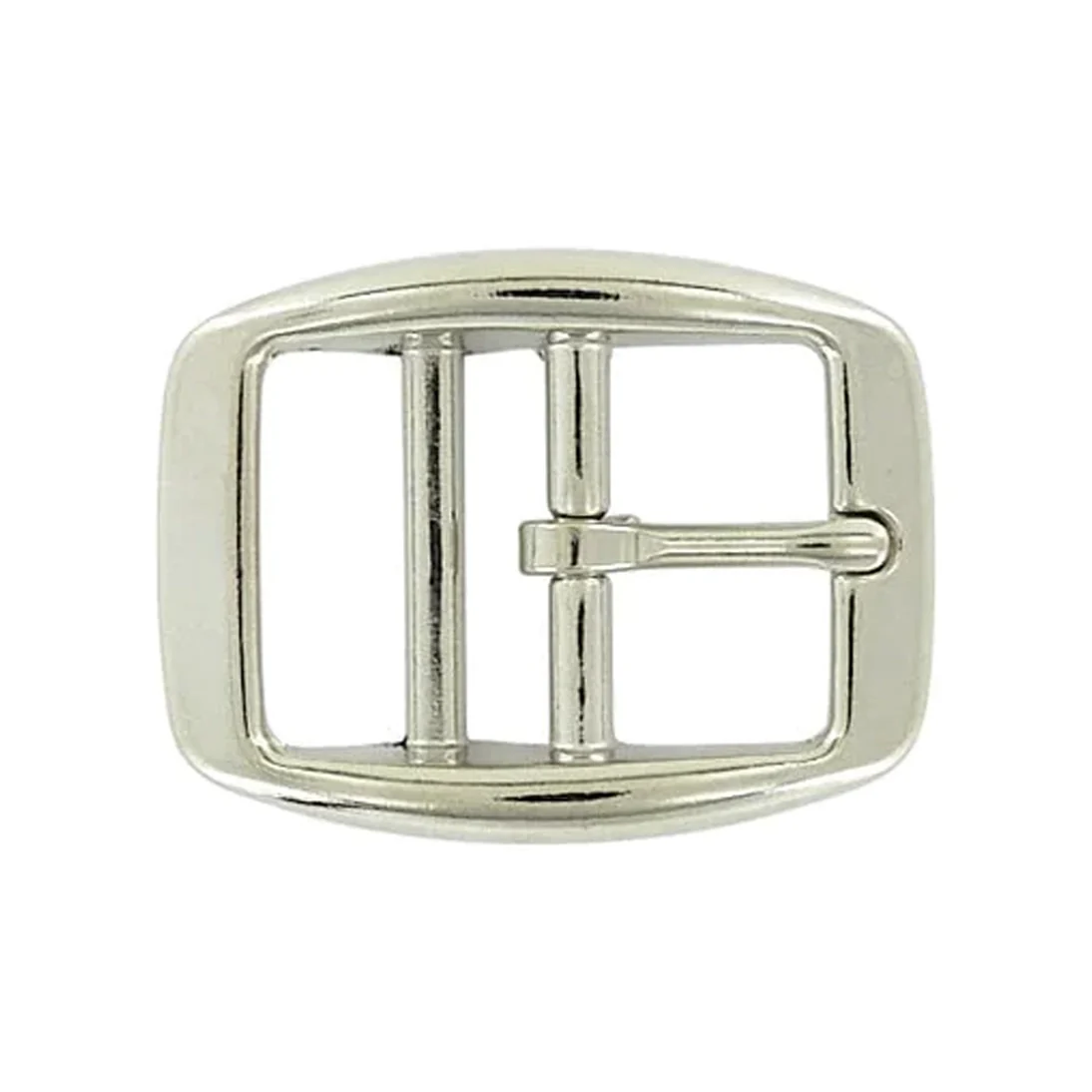 1" Nickel, Dog Collar Buckle, Zinc Alloy, #C-1256-1-NP