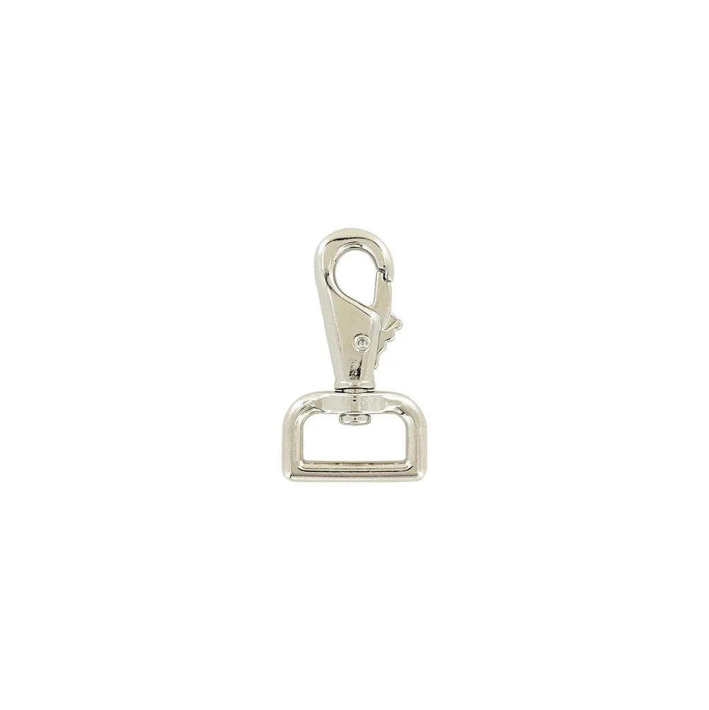 1" Nickel, Lever Swivel Snap Hook, Zinc Alloy-PK4, #P-2070-NP
