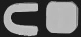 #10 White, YKK Vislon Top Stop, Zinc Alloy-PK10, #10V-T-WHT