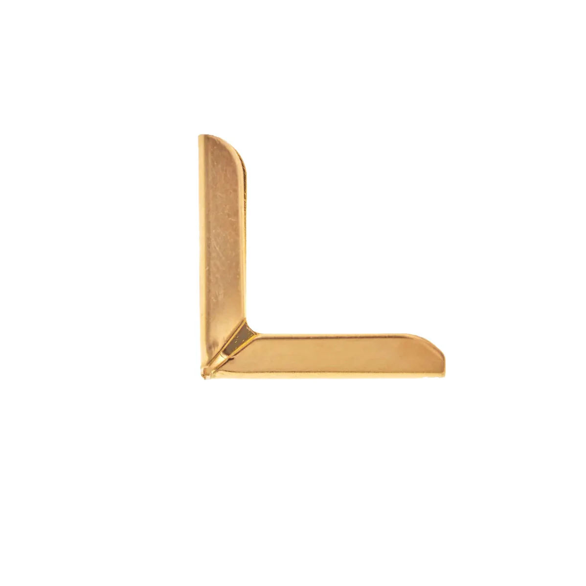 1/2" Gold, Bag/Case Corner, Zinc Alloy, #P-1797