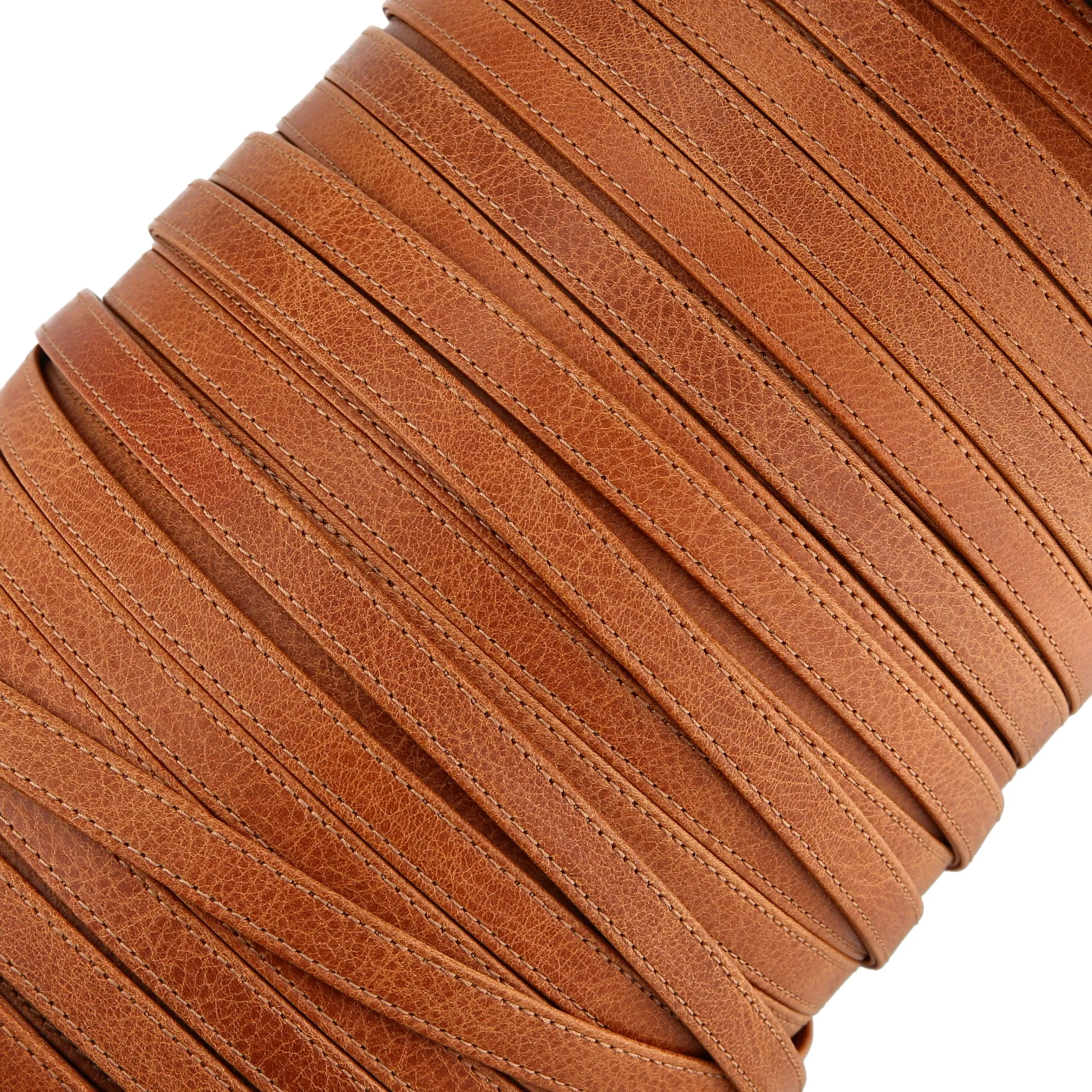 1/2" Medium Brown, Leather Strapping, Leather, #CALF-1-2-MEDBRO