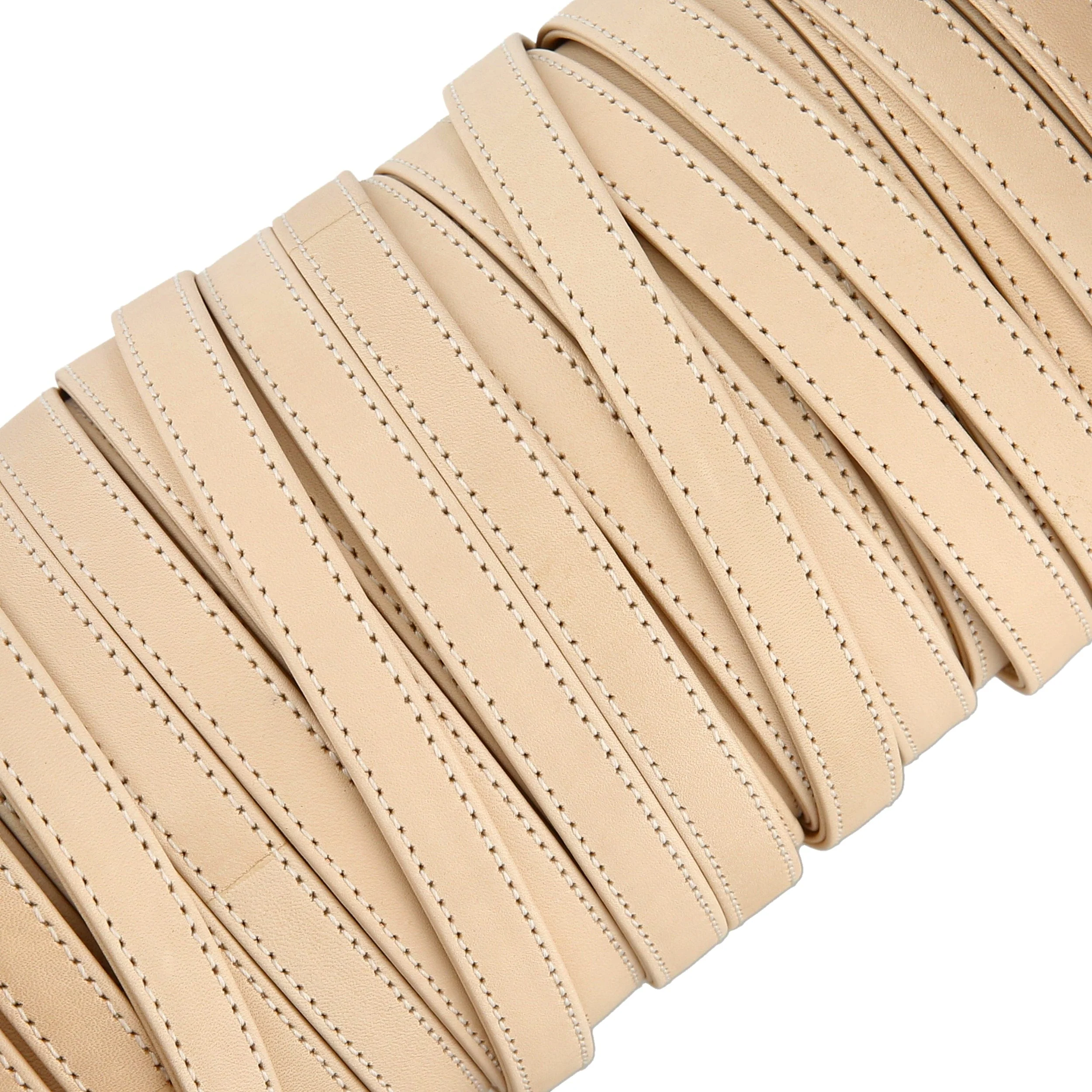 1/2" Natural Russet, Leather Strapping, Leather, #CALF-1-2-RUS
