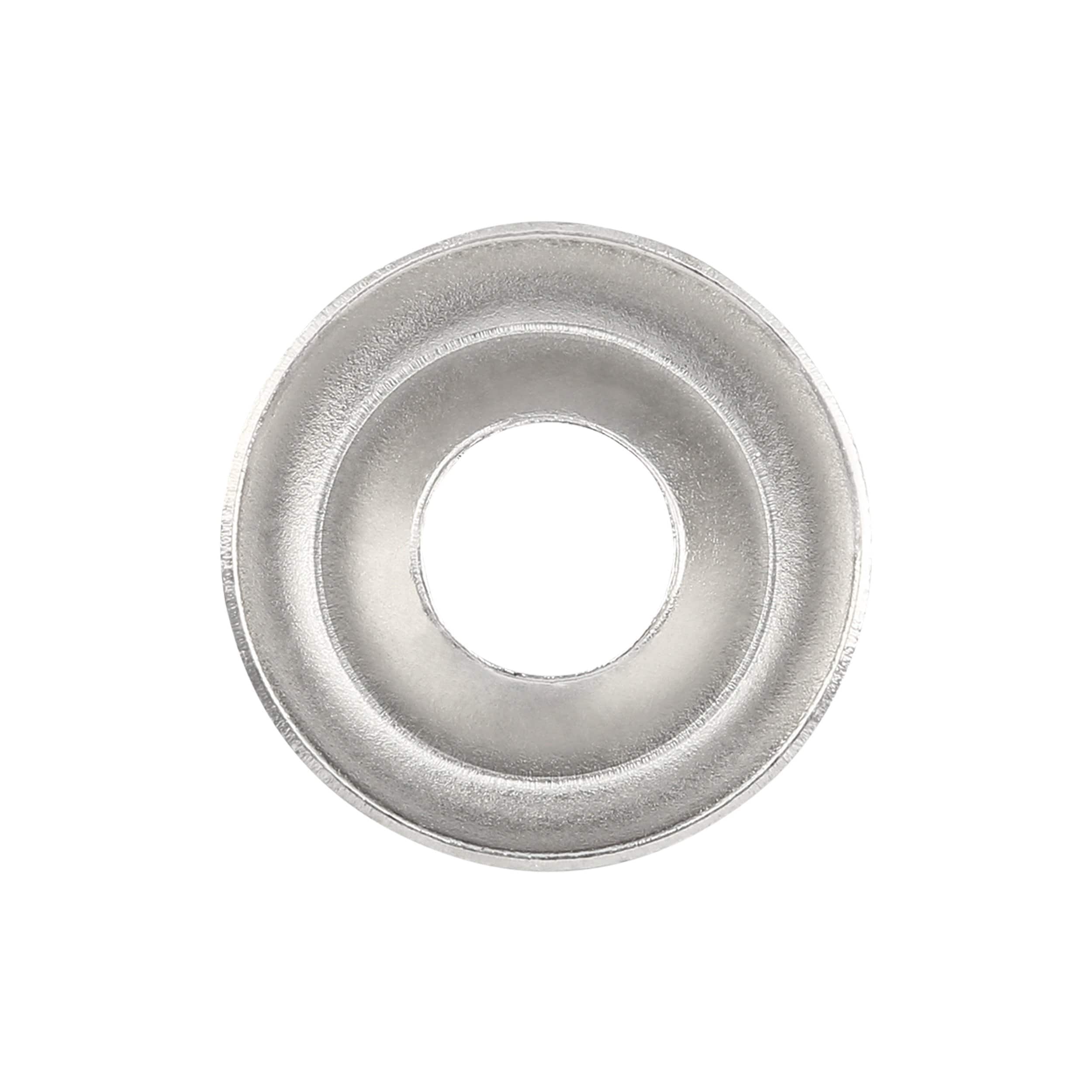 1/2" Nickel, Convex Washer, Steel - 12 pk, #L-1745-NP