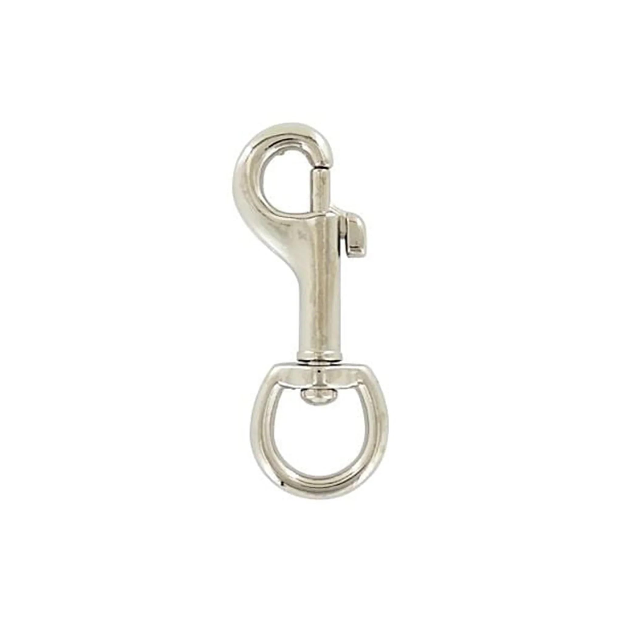 1/2" Nickel, Swivel Snap Hook, Zinc Alloy, #P-1568-NP