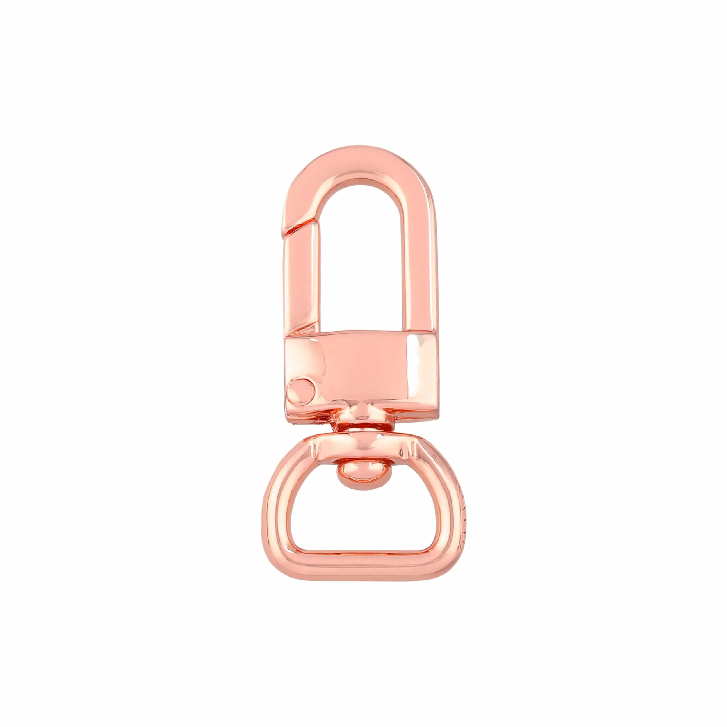 1/2" Shiny Copper, Lever Swivel Snap Hook, Zinc Alloy-5pk, #P-2765-CPR