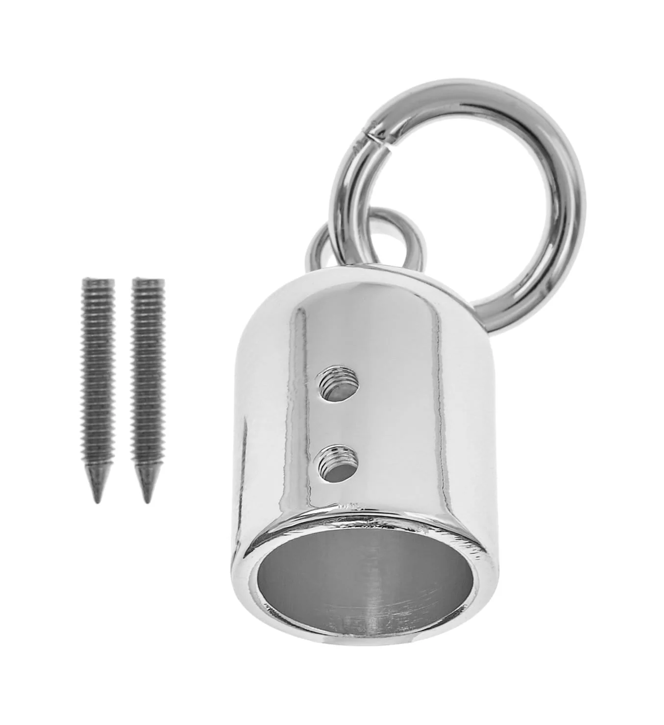 1/2" Shiny Nickel, Purse Tassel Cover, Steel, #P-2750-NIC