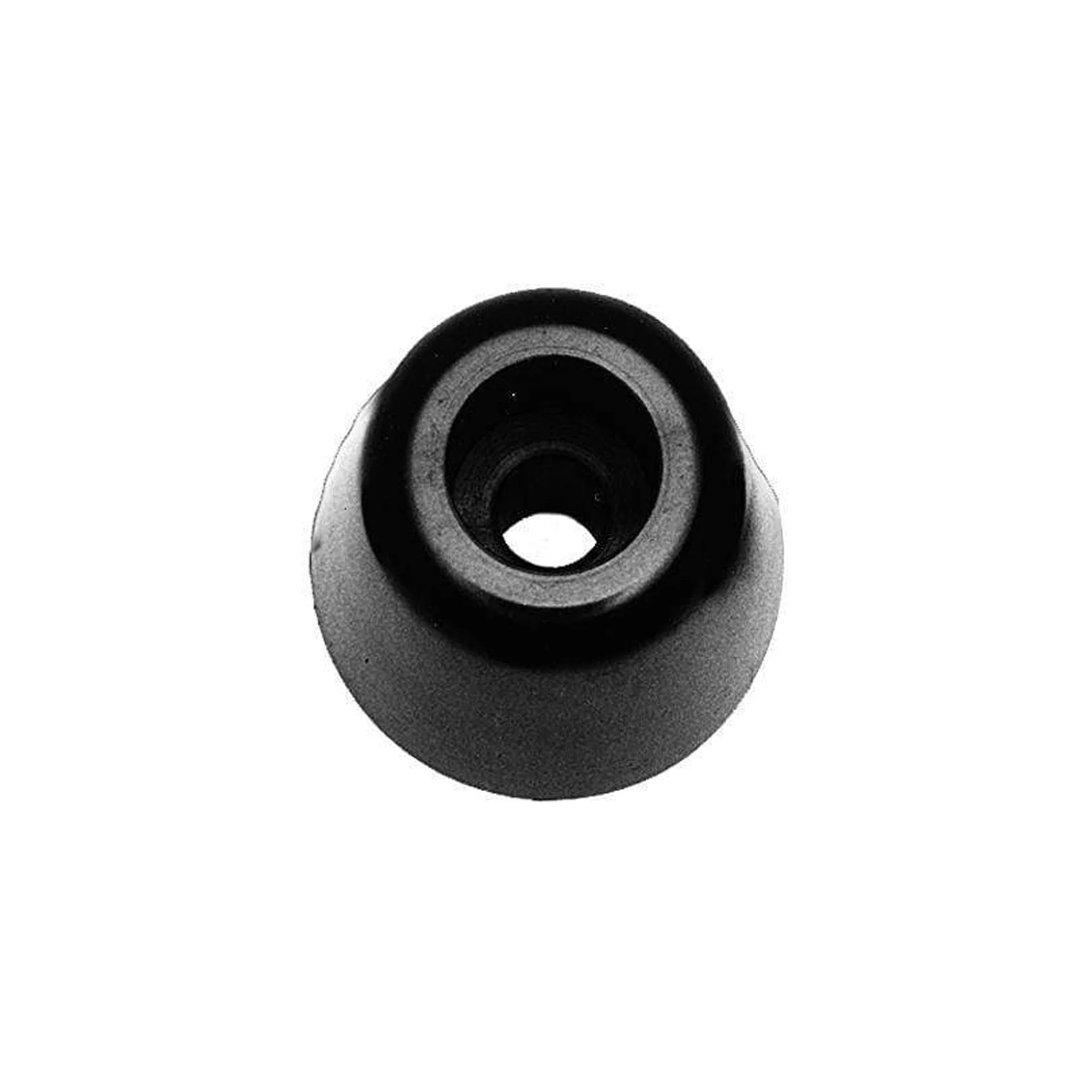 1/2", Black, Bottom Stud, Plastic, #L-351-1-2-BLK