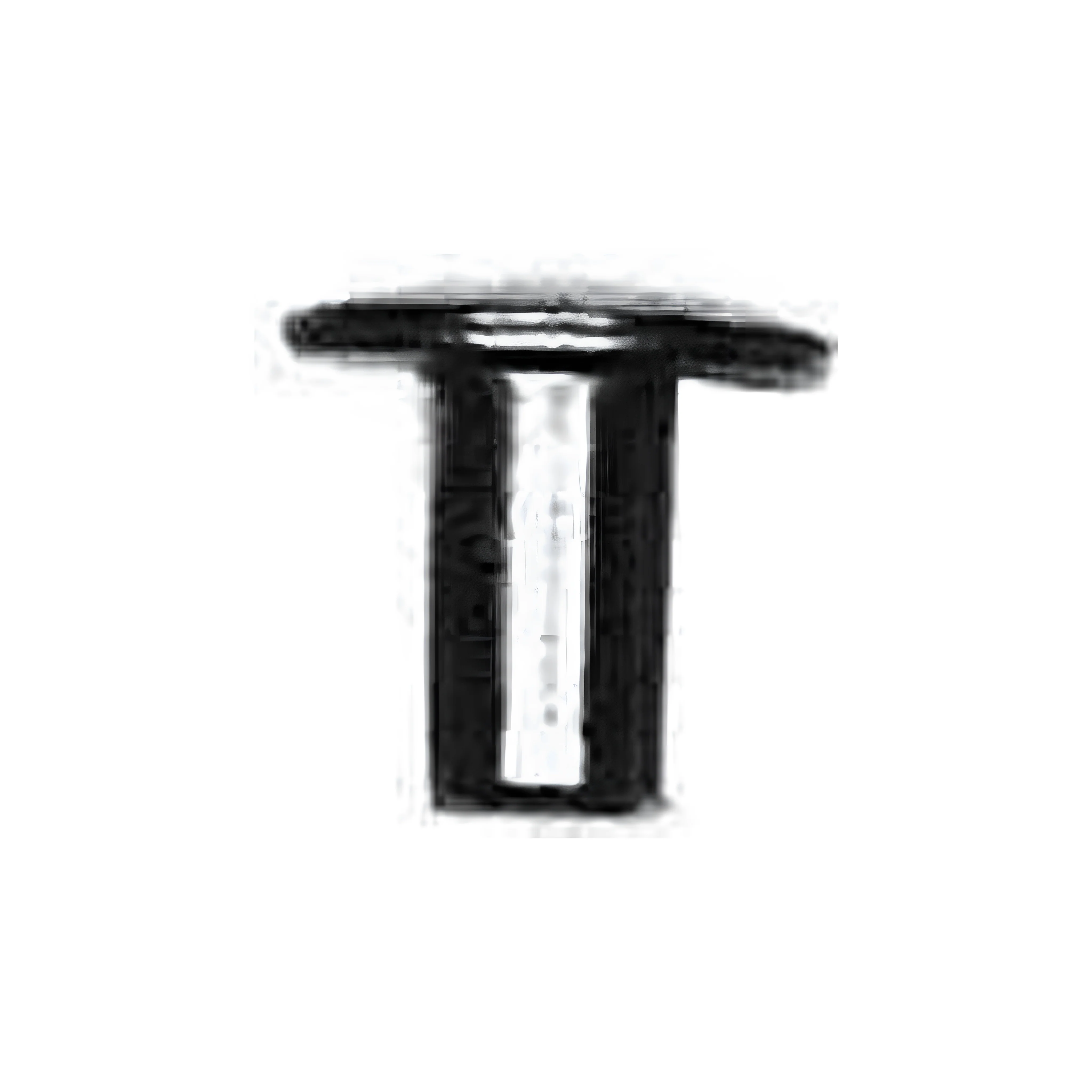 1/4" Black, Tubular Rivet, Steel - 24 pk, #252-4-16-BLK