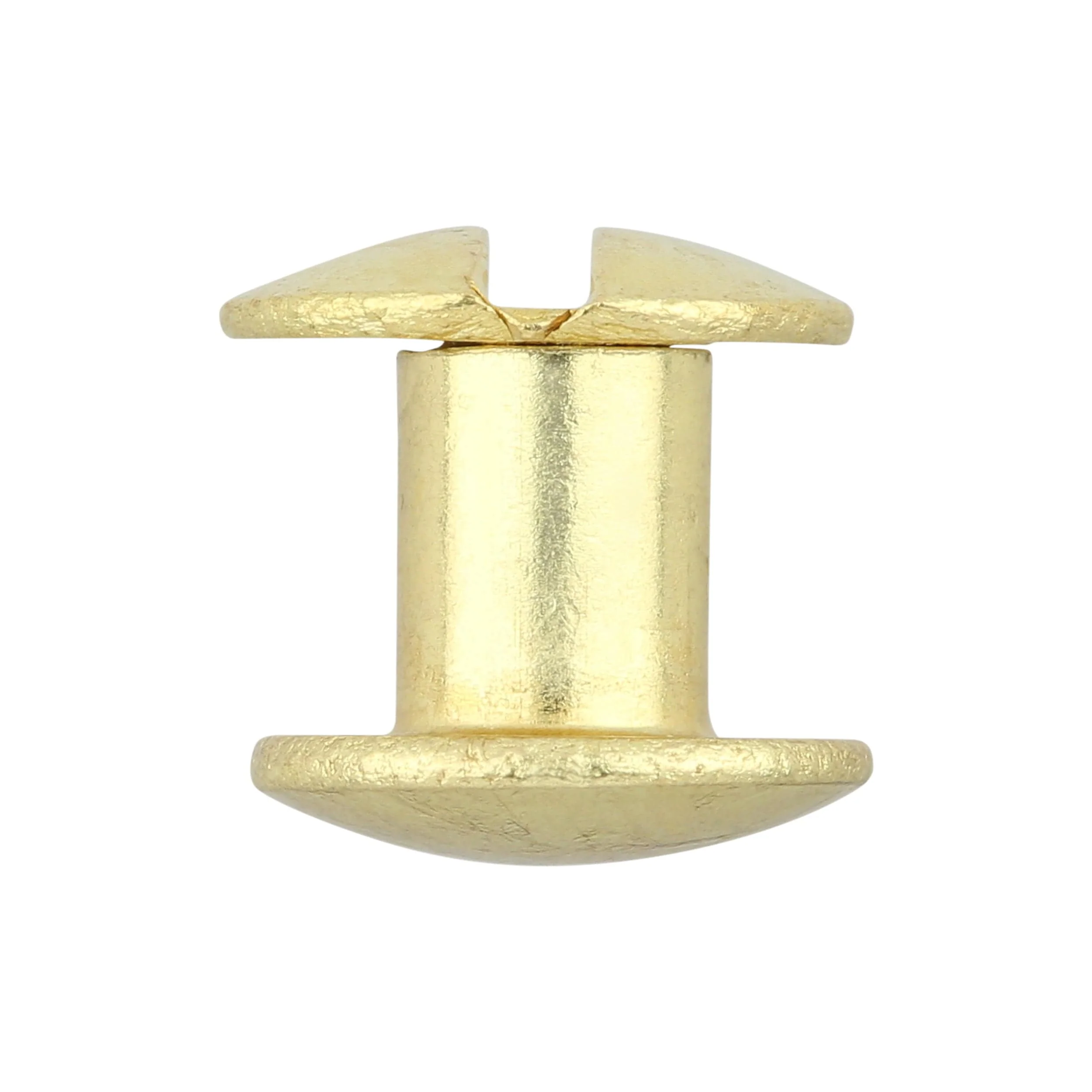 1/4" Brass, Chicago Screw, Solid Brass PK10, #L-156-1-4SB