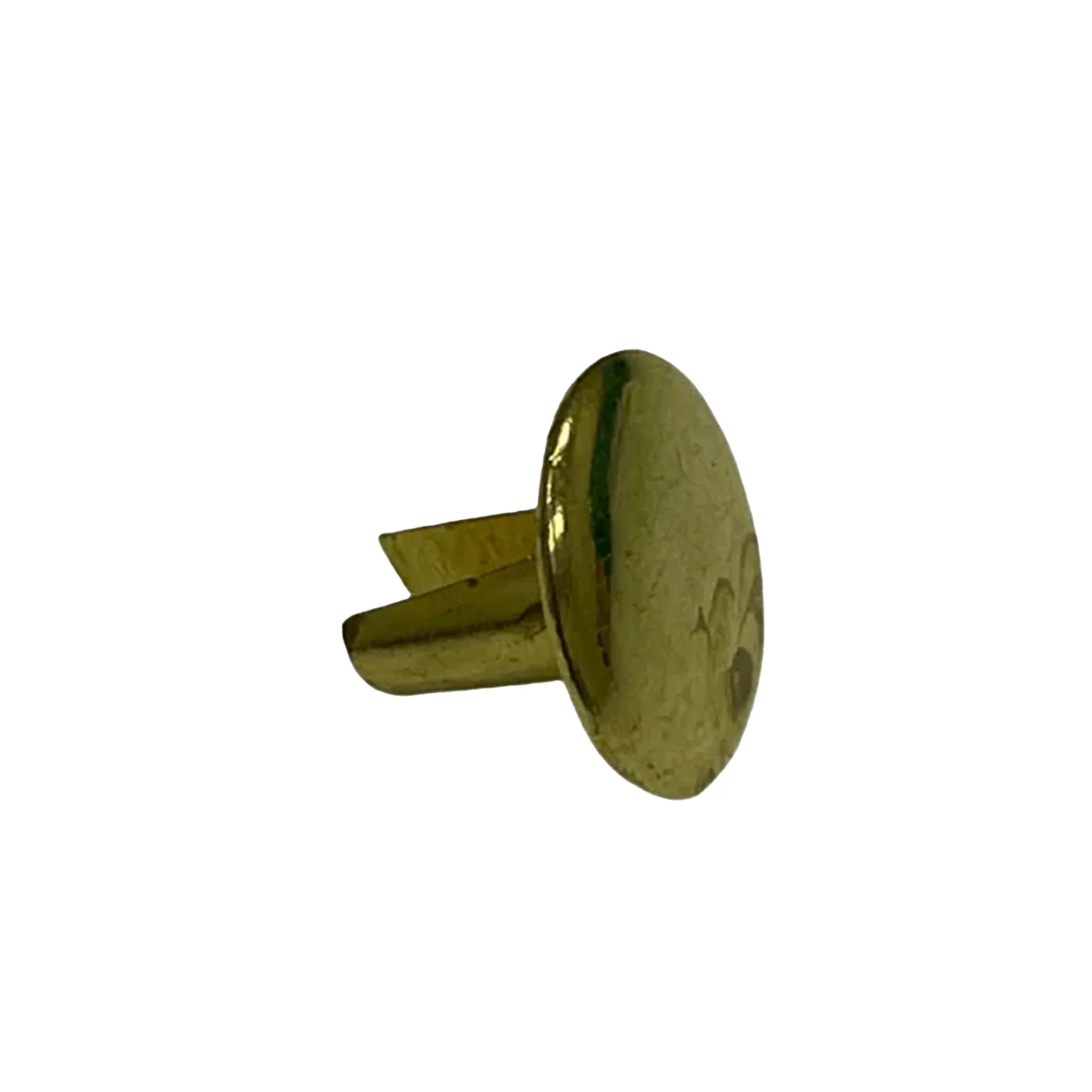 1/4" Brass, Split Rivet, Steel, #157-4-16-BP