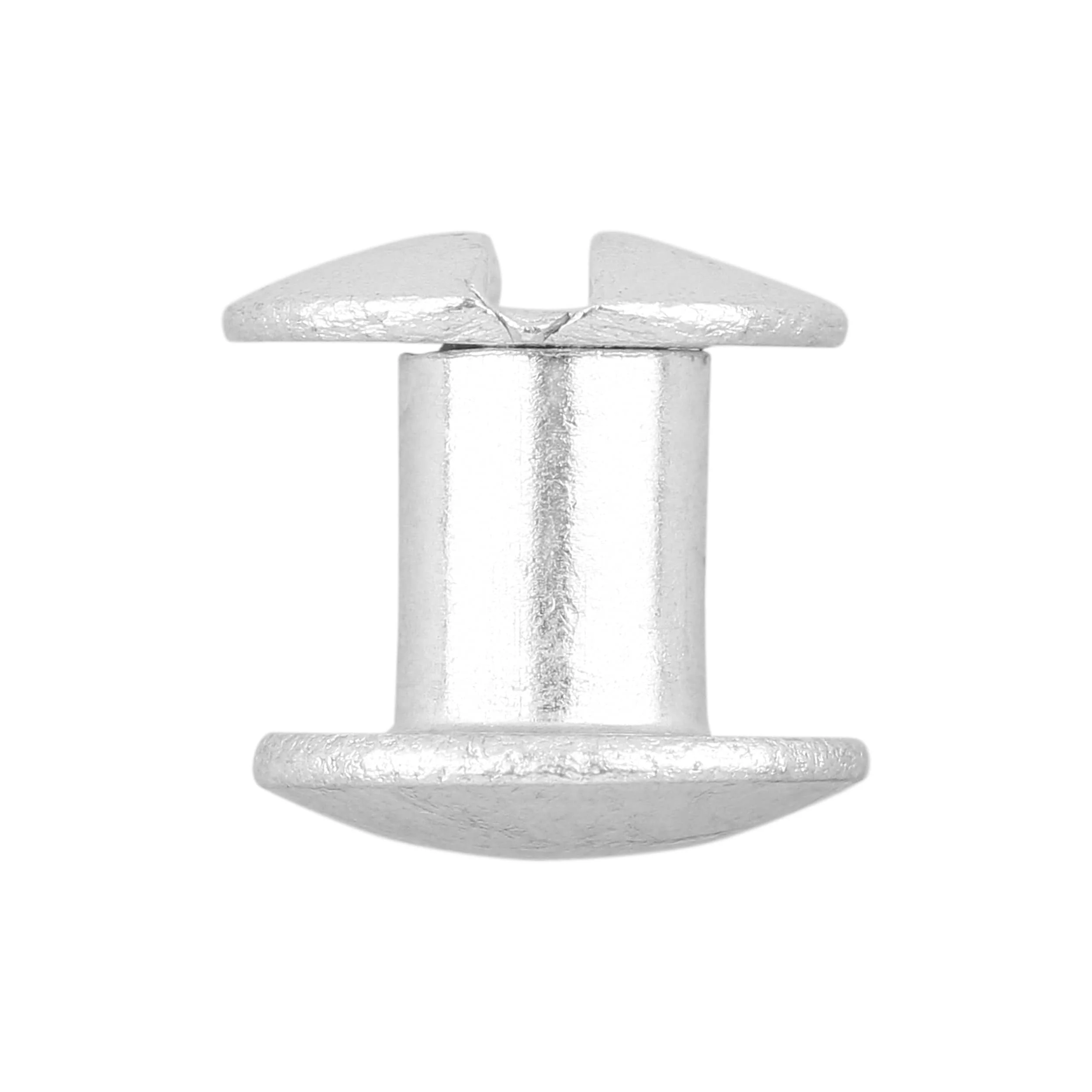 1/4" Nickel, Chicago Screw, Solid Brass PK10, #L-156-1-4SBN