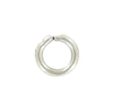 1/4" Nickel, Split Round Jump Ring, Steel, #A-416-NP