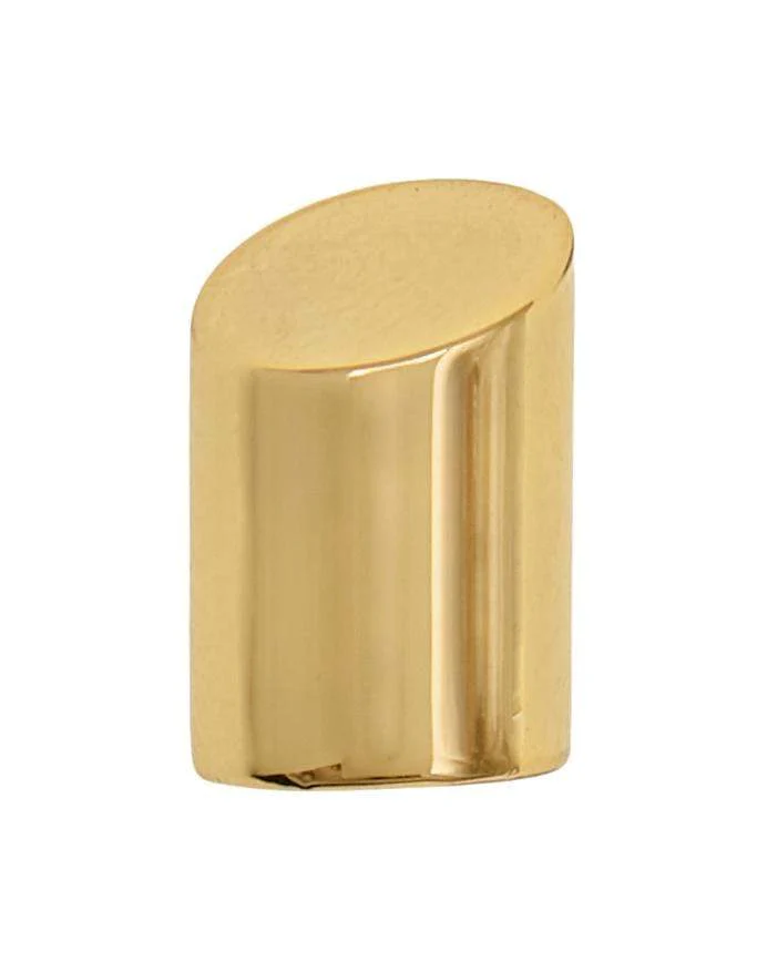 1/4" Shiny Gold,  Strap Tip, Steel, #P-2774-GOLD