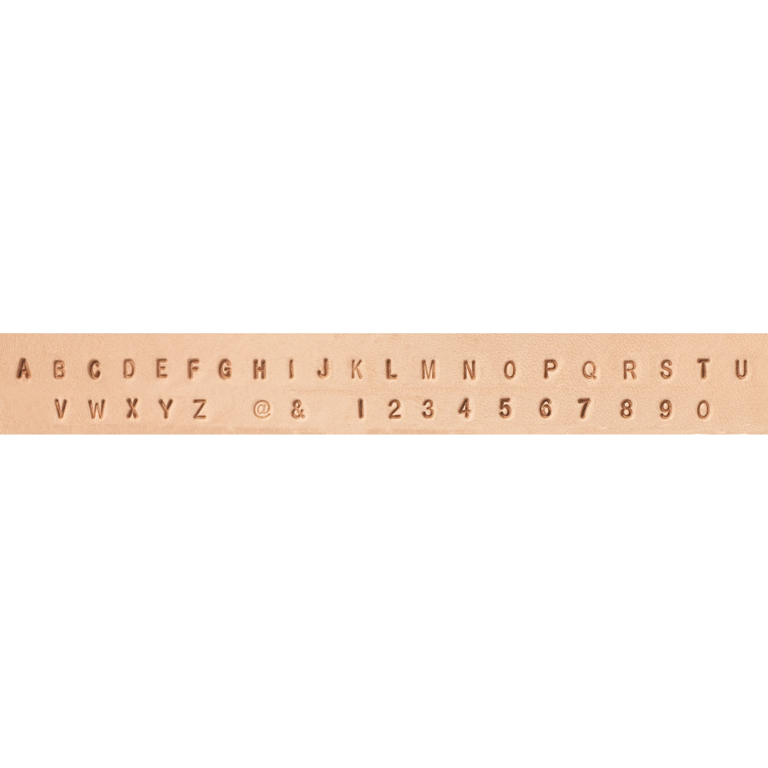 1/8" Alphabet/Number Stamping Set