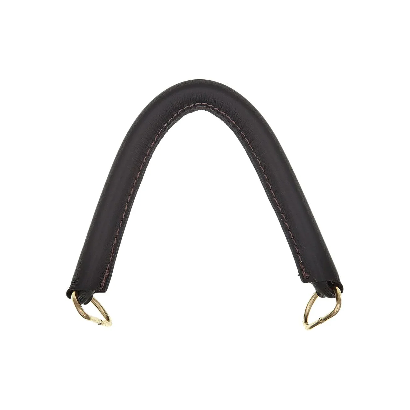 10 1/2" Brown, Purse Handle, Leather, #L-3716-BRO