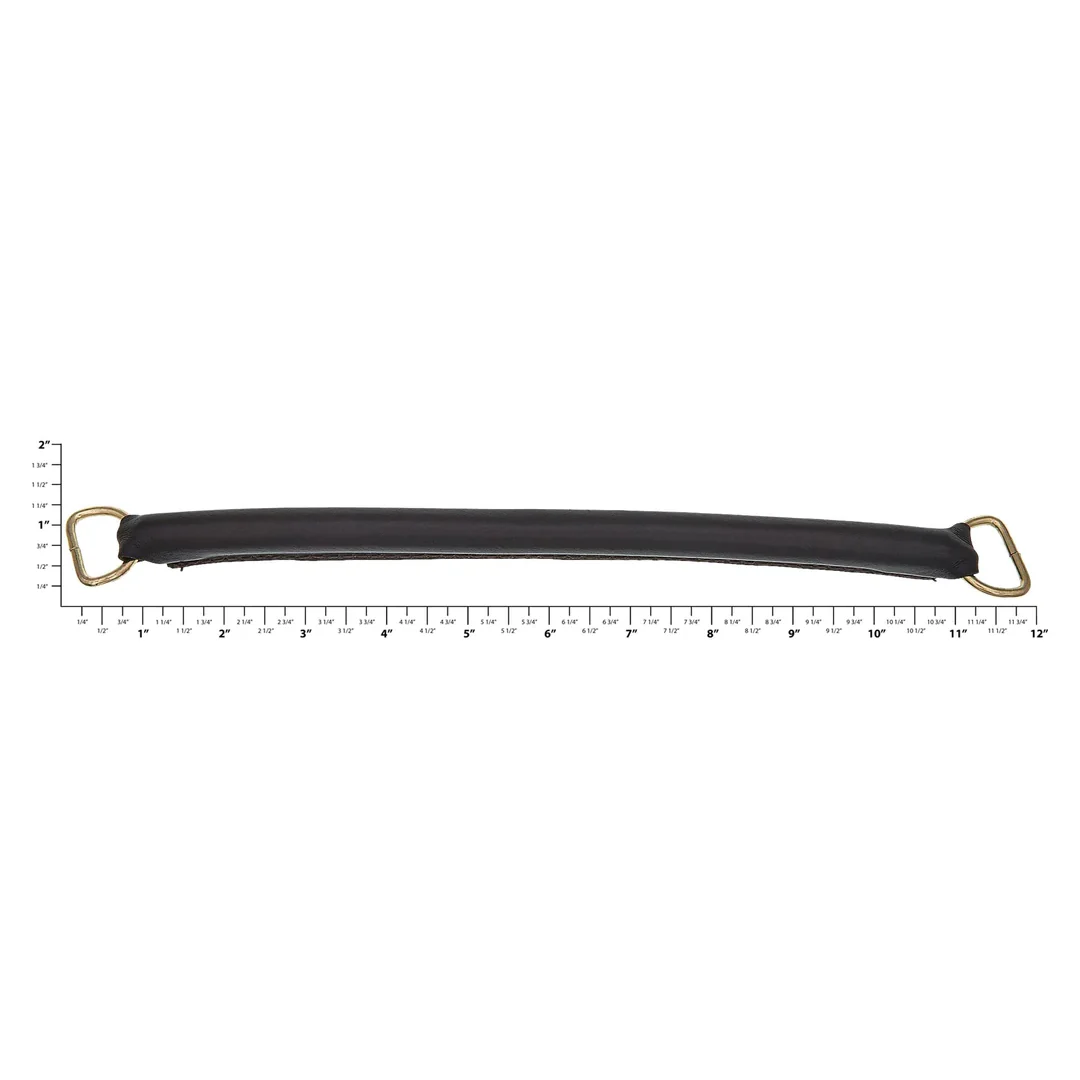 10 1/2" Brown, Purse Handle, Leather, #L-3716-BRO