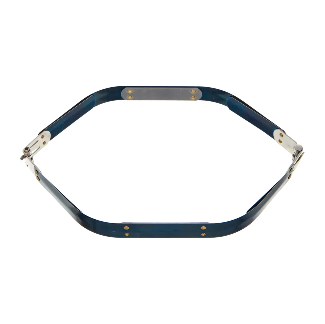 10" Facile Hexagonal Frame With Nickel Hinges, Steel, #A-448-10