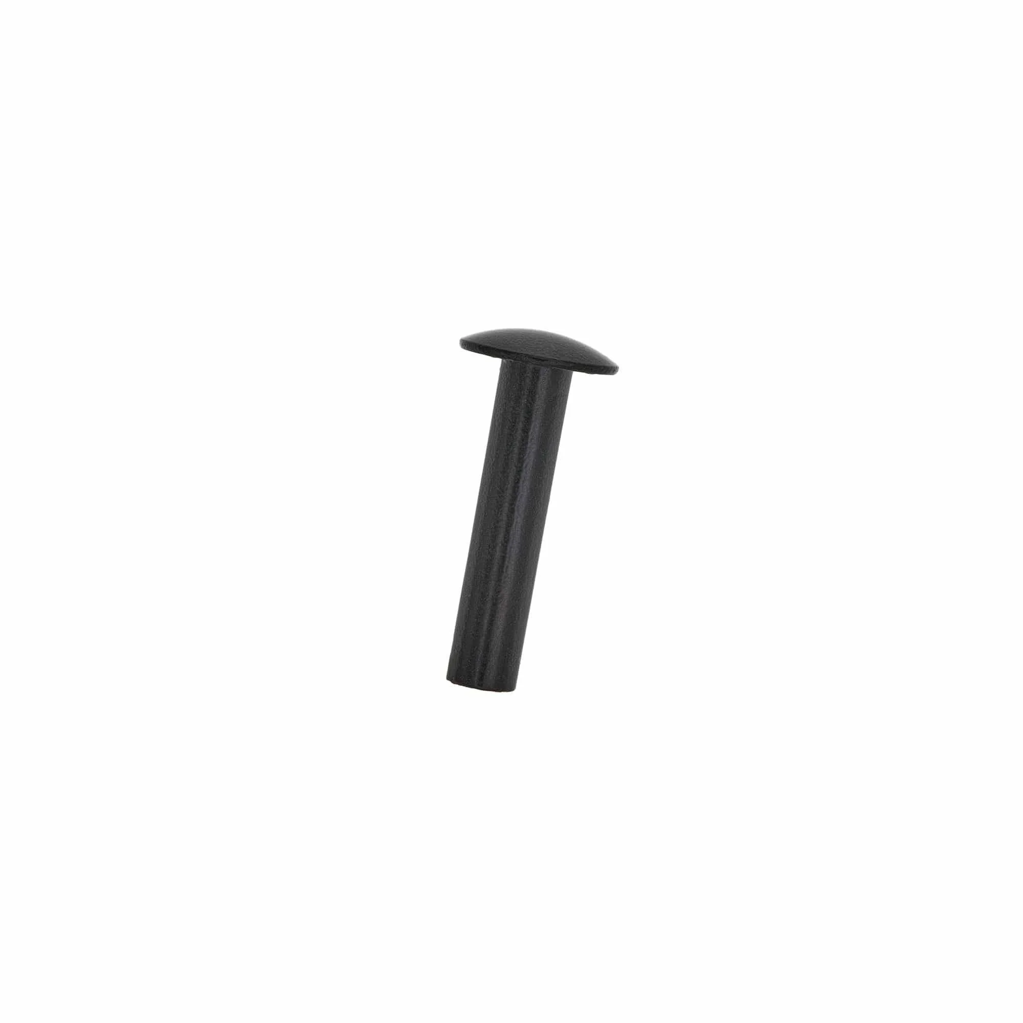 10/16" Black, Tubular Rivet, Steel- 24 pk, #252-10-16-BLK