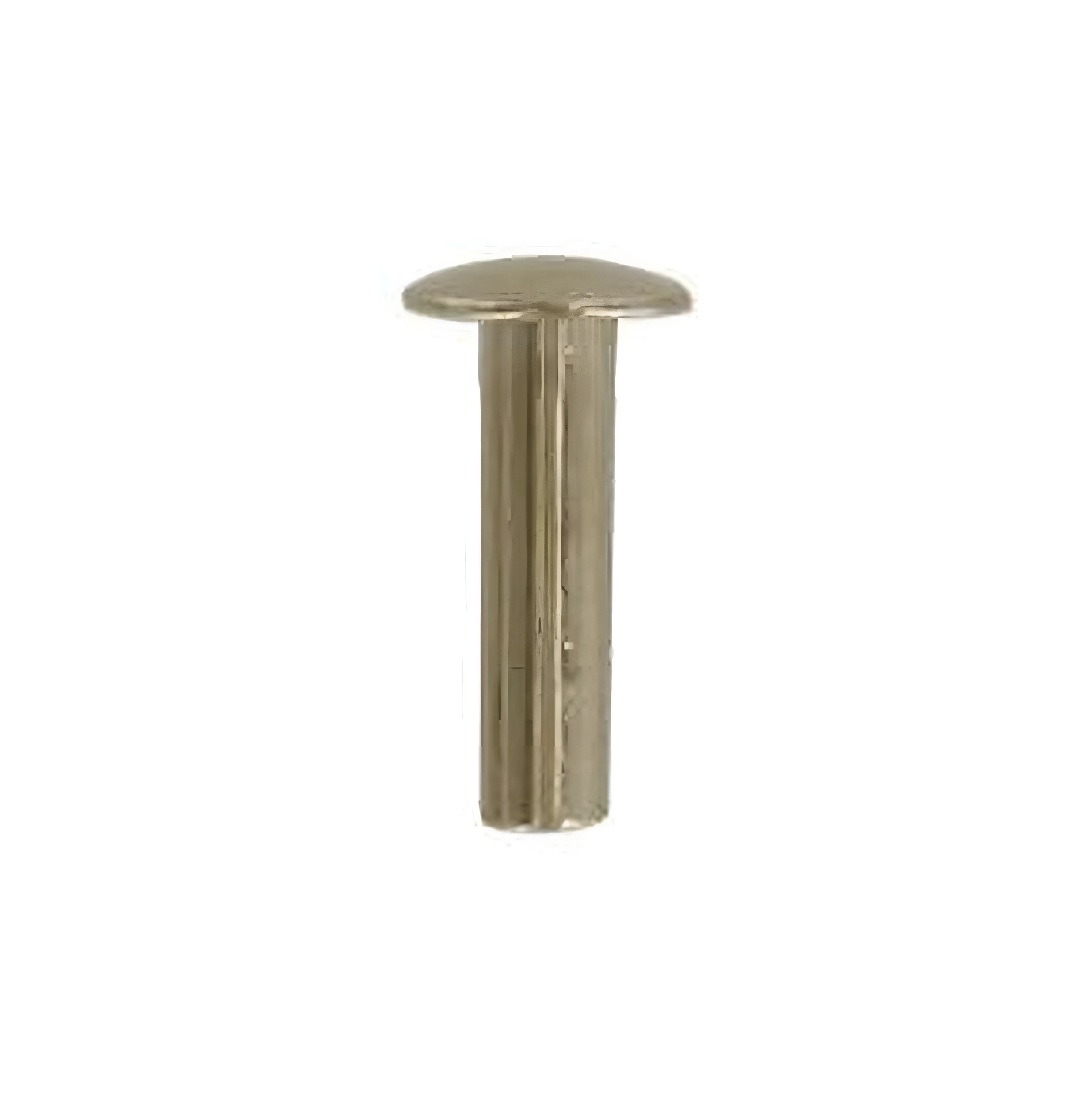 10/16" Brass, Tubular Rivet, Steel - 24 pk, #252-10-16-BP