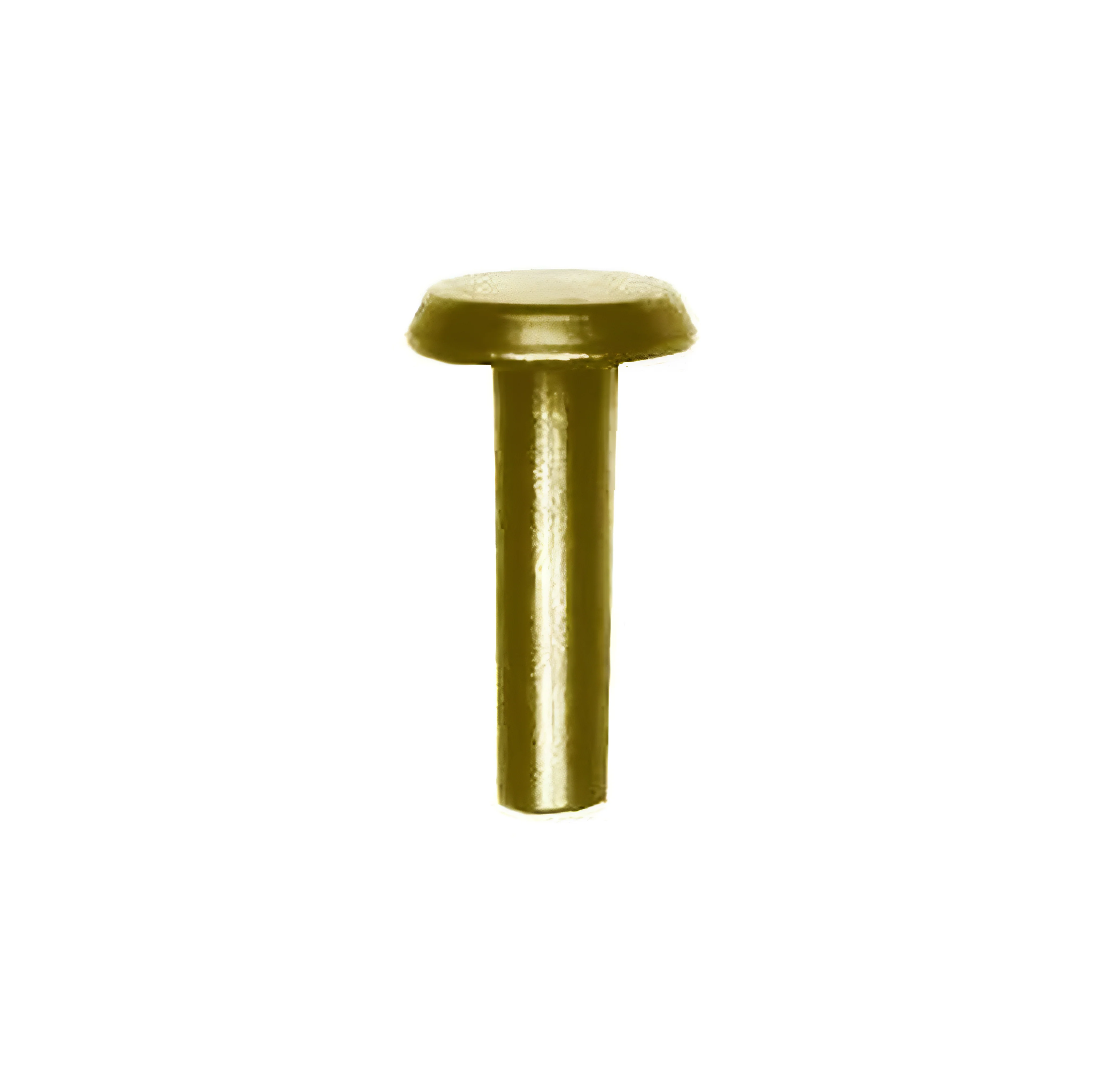10/16" Brass, Tubular Rivet, Steel - 24 pk, #310-10-16-BP