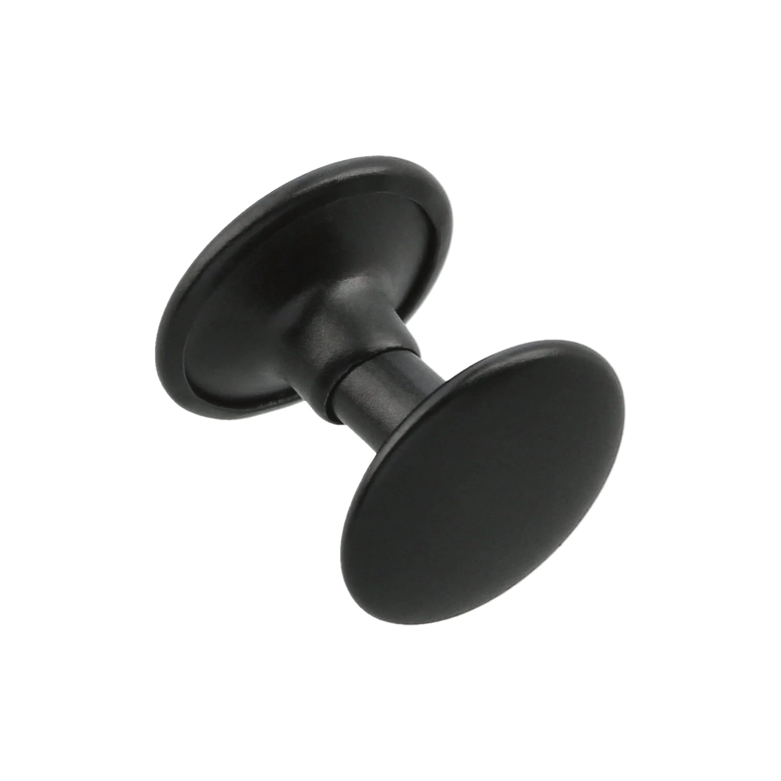 10mm Black, Double Cap Jiffy Rivets, Iron - PK100, #A-311-BLK