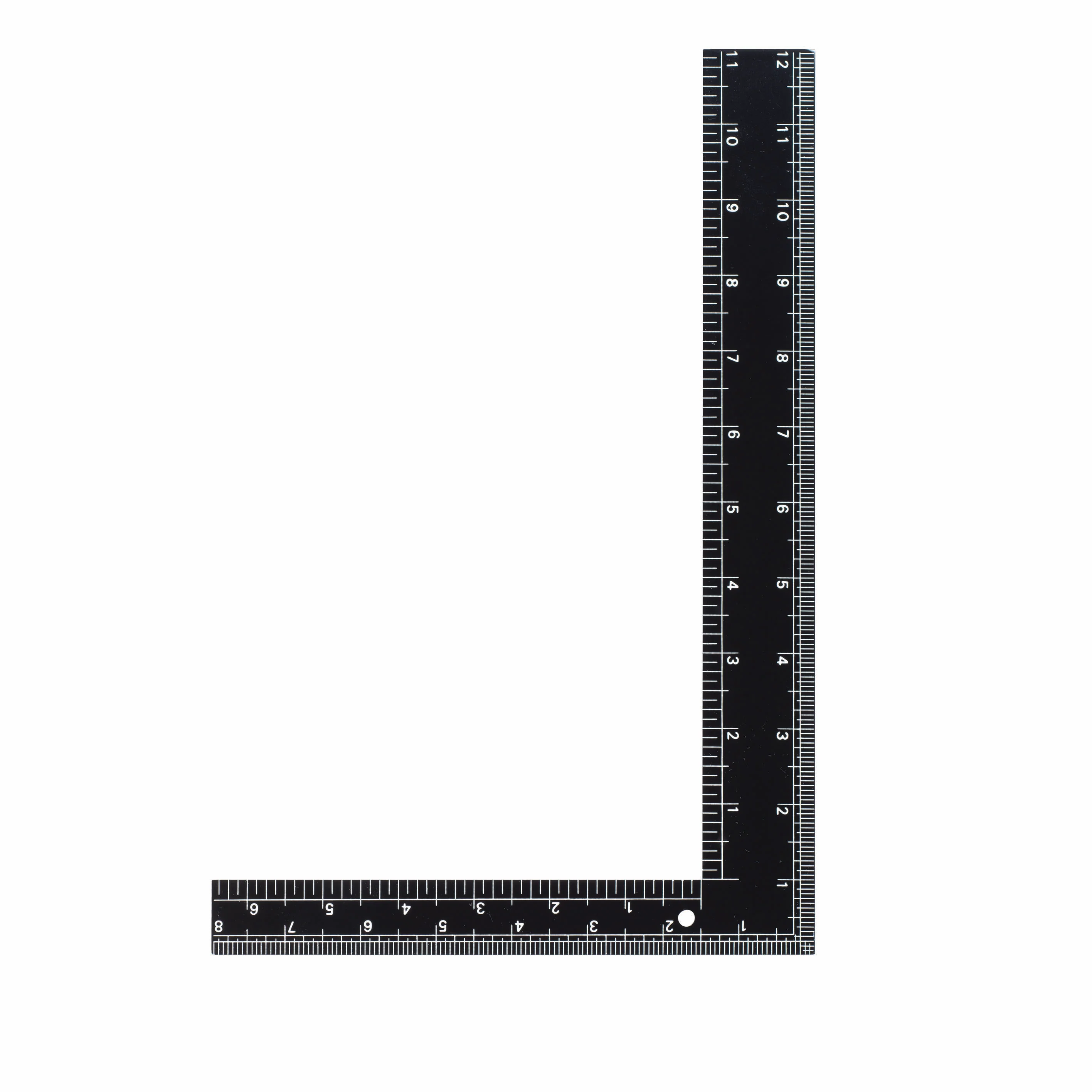 12" x 8" Steel Square with Non-Slip Tape
