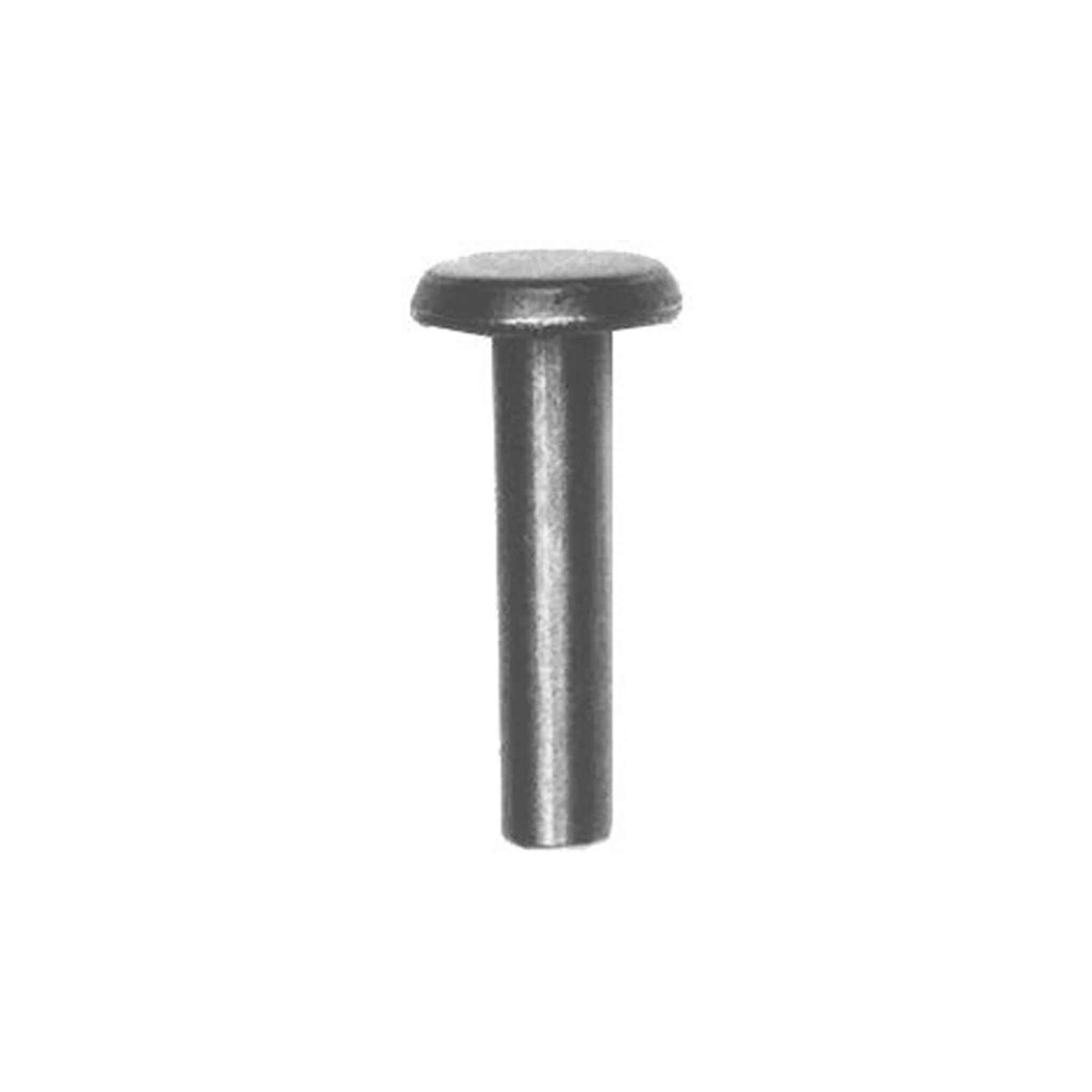 12/16" Brass, Tubular Rivet, Steel - 12 pk, #310-12-16-BP