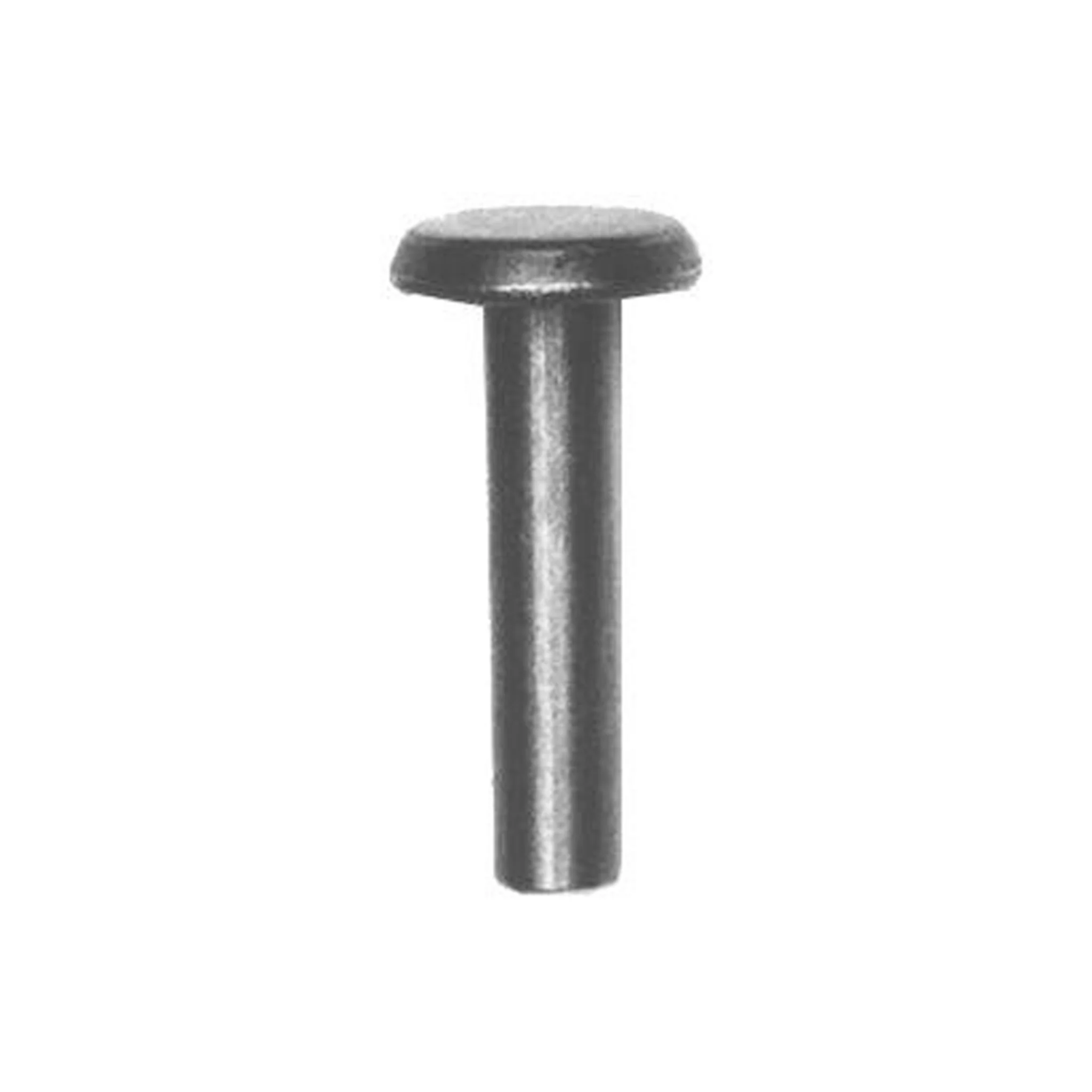 12/16" Gunmetal, Tubular Rivet, Steel - 12 pk, #310-12-16-BN