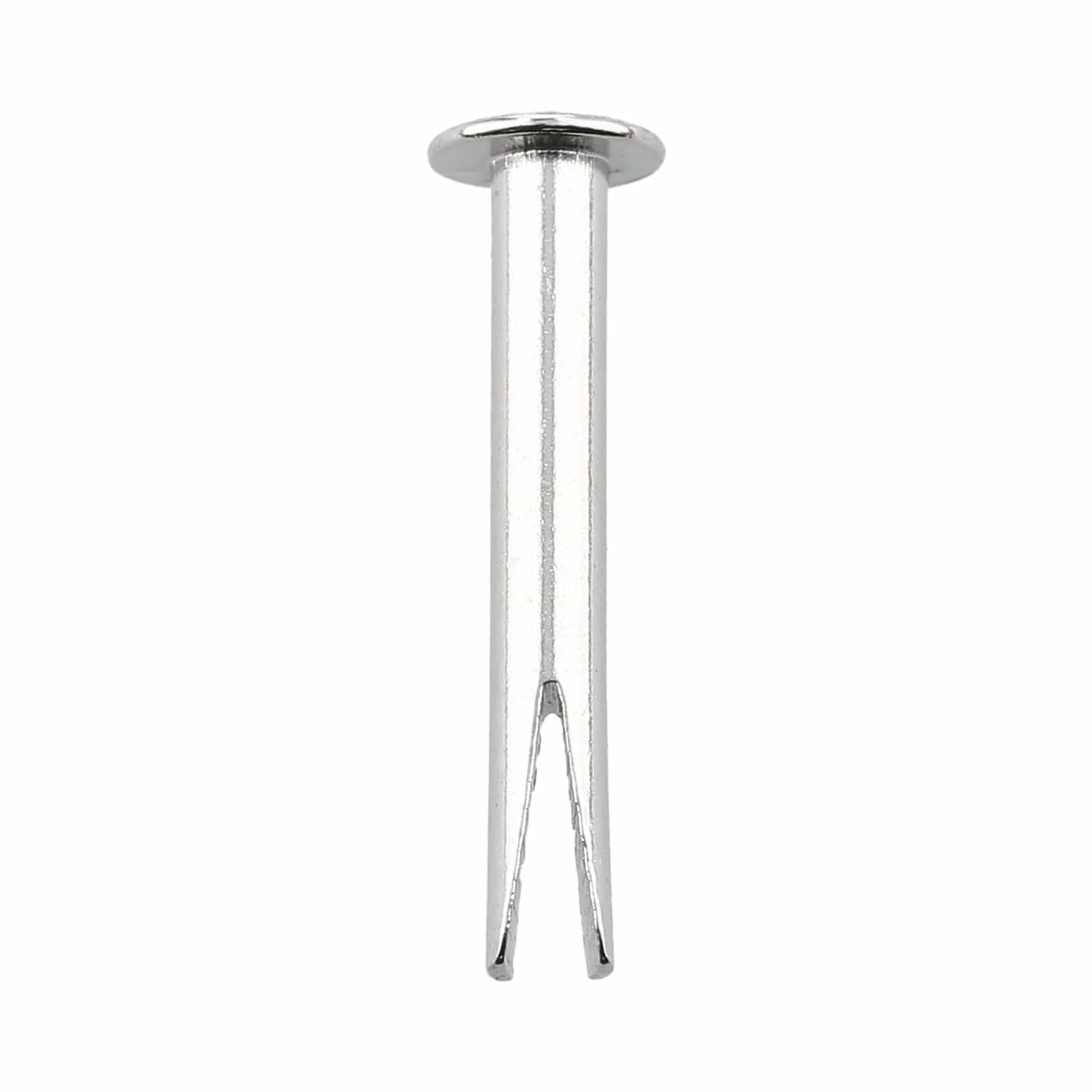 12/16" Nickel, Split Rivet, Steel - 24 pk, #100-12-16-NP