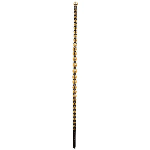 120 Sleigh Bell Strap Black, 1-1/2" W x 87" L