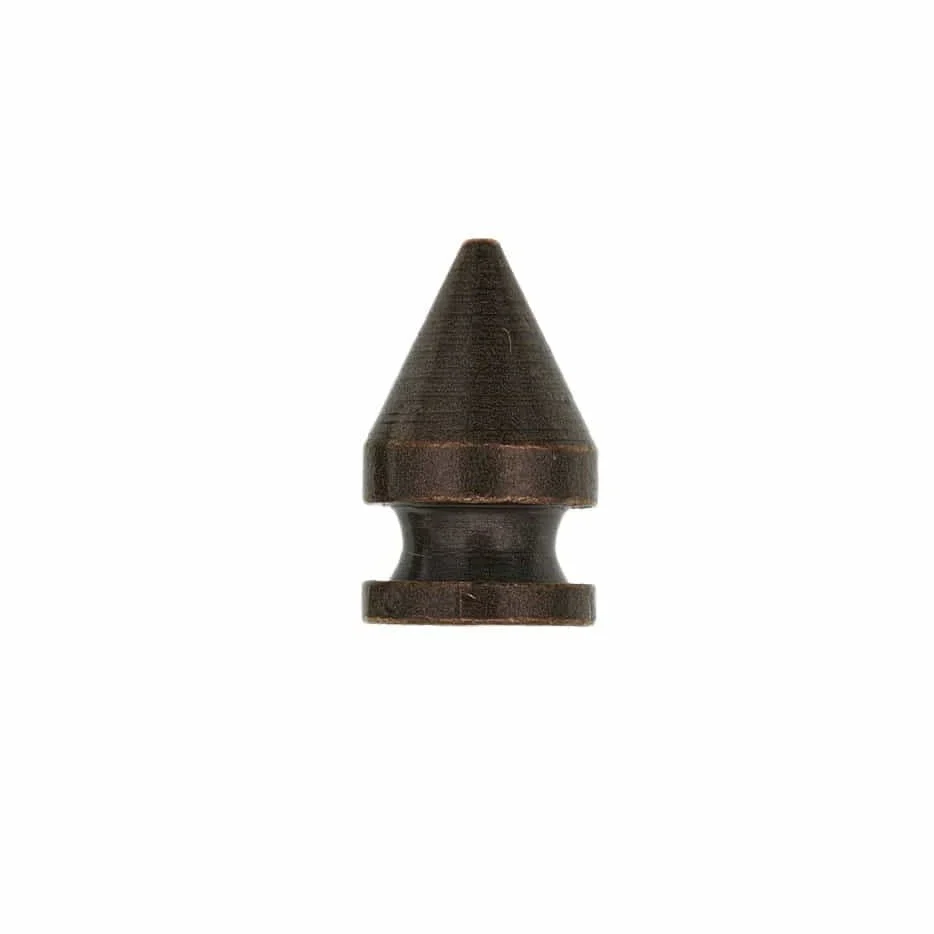 12mm Antique Brass, Spike Stud with Screw, Solid Brass, #C-1551-ANTB