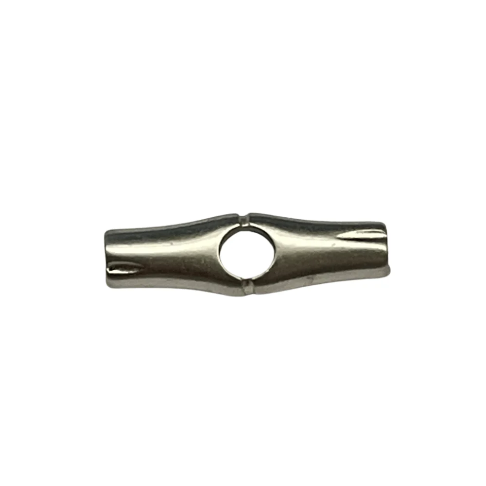 13/16" Brushed Nickel, Strap End Toggle, Zinc Alloy, #P-3087-BRNIC