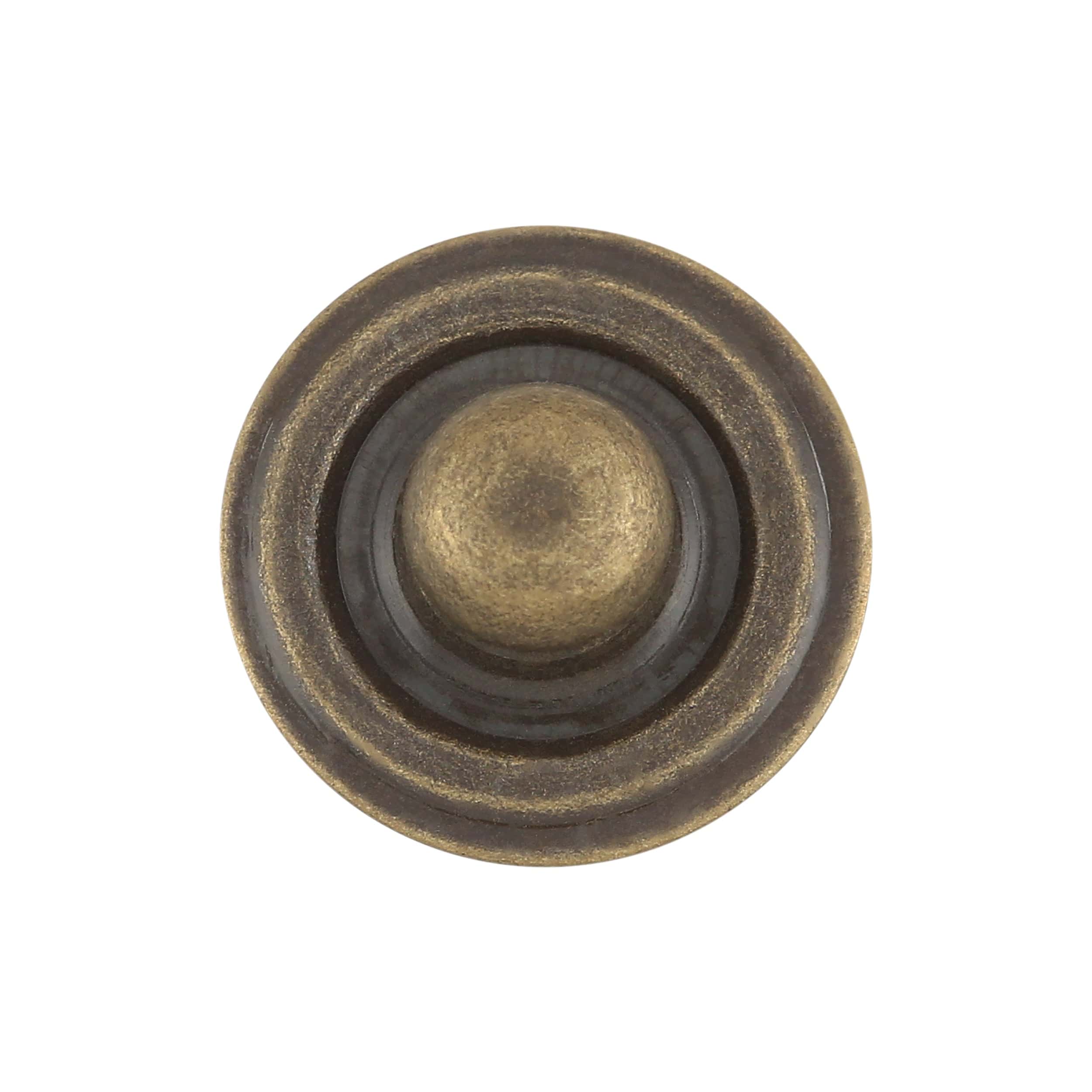 15/32" Antique Brass, Parallel Spring Snap Stud, Solid Brass, #SW-63-ANTB