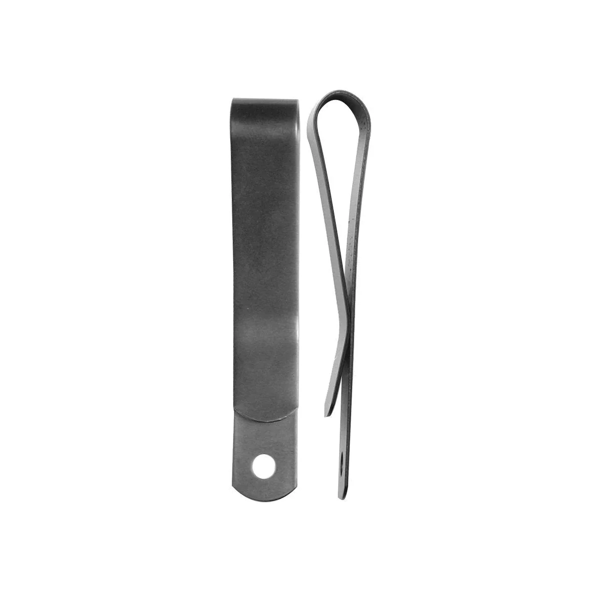 2 1/4" Black, Clip, Steel, #C-1663-BLK