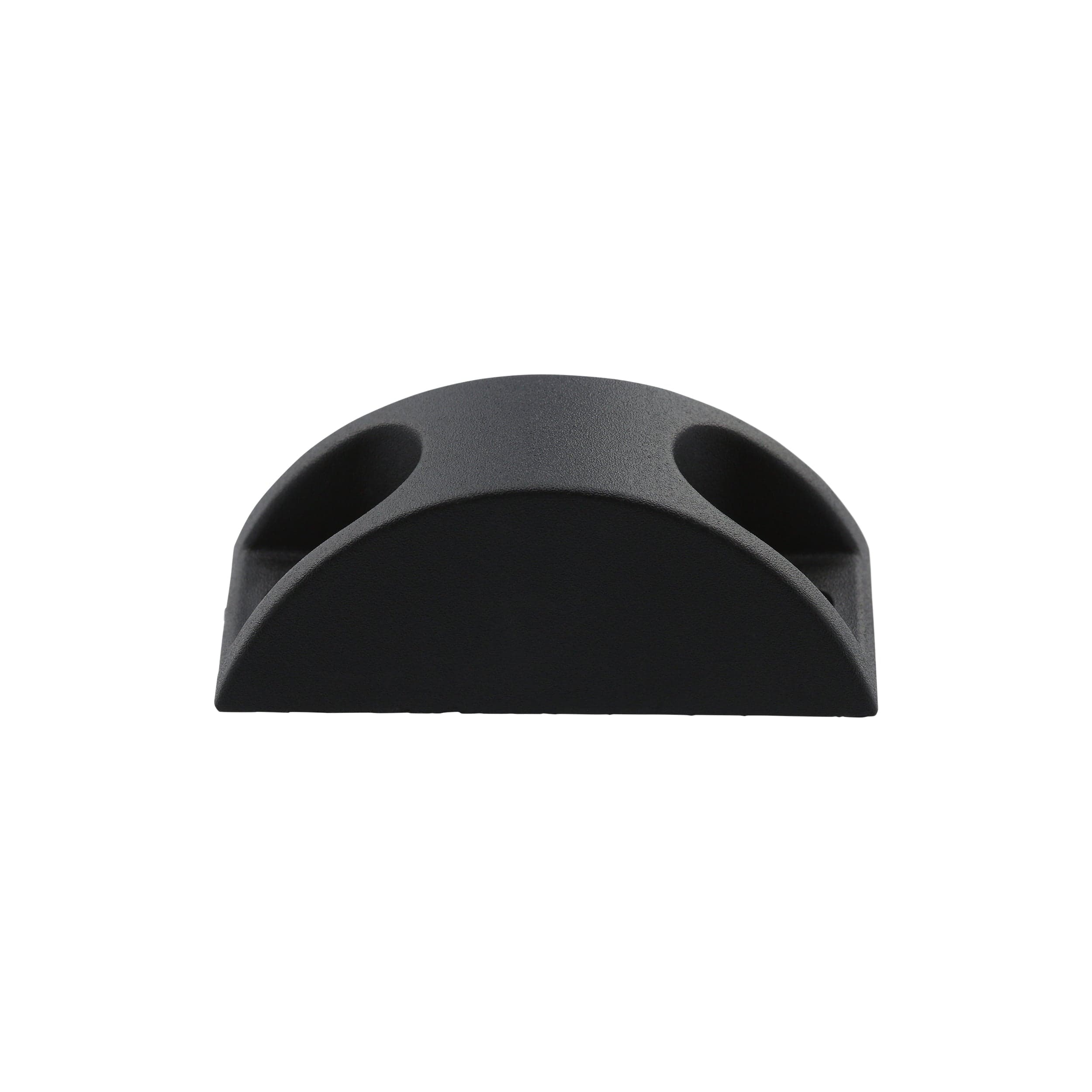 2 3/8" Black, Bottom Stud, Plastic, #L-2066