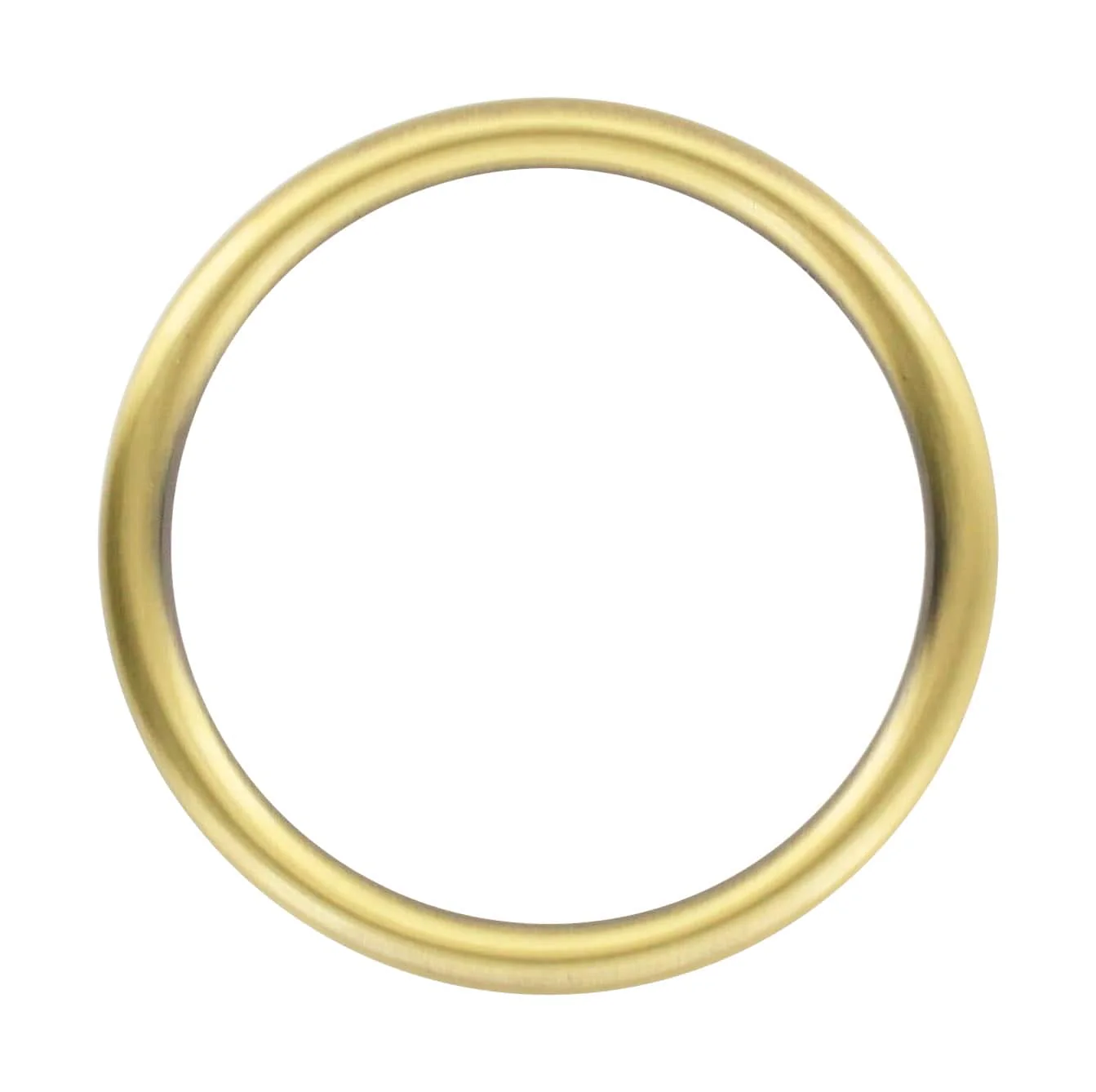 2" Antique Brass, Cast Round Ring, Zinc Alloy, #P-2762-ANTB