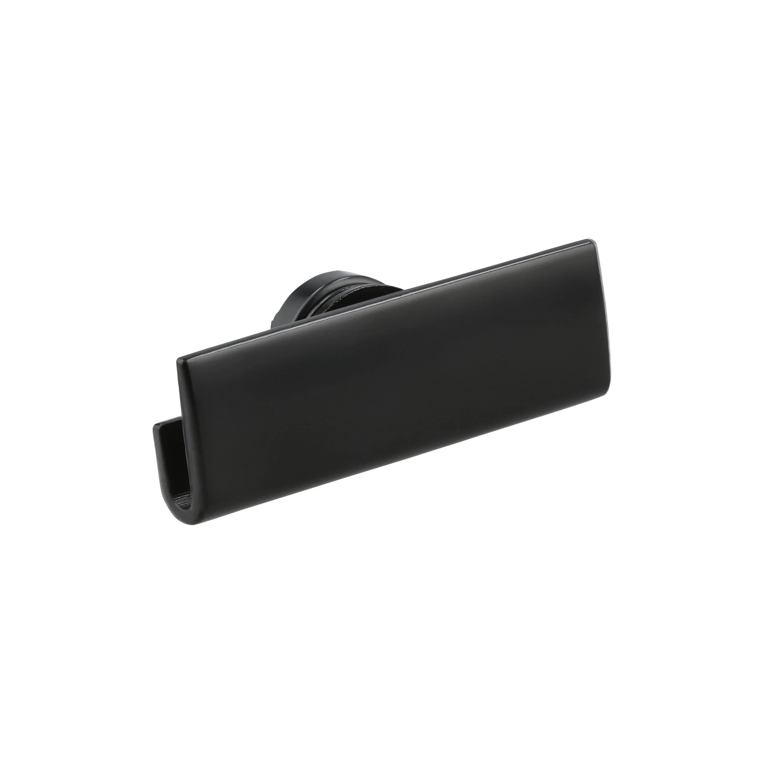 2" Black, Flap Catch with Magnetic Snap, Zinc Alloy, #P-3042-BLK