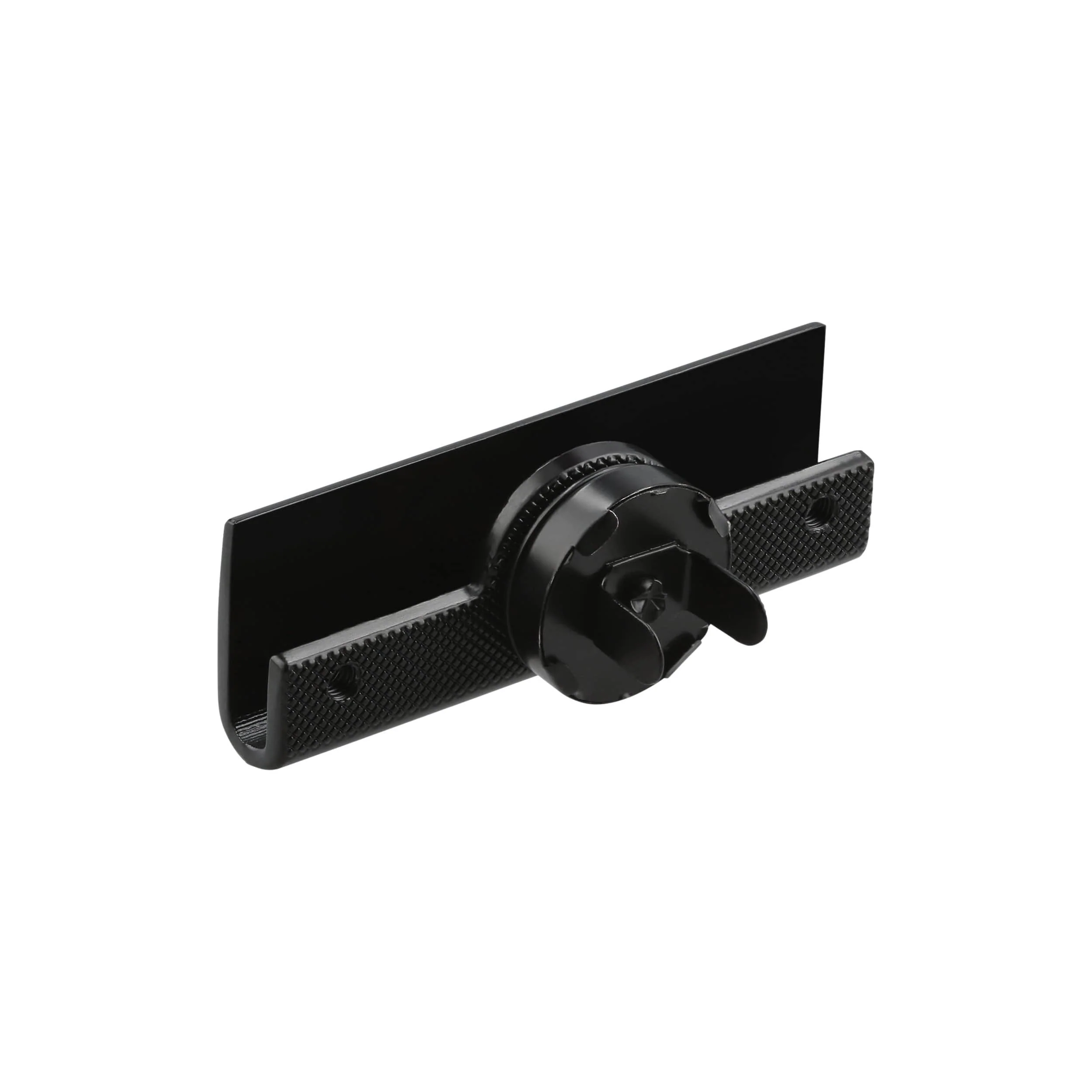 2" Black, Flap Catch with Magnetic Snap, Zinc Alloy, #P-3042-BLK