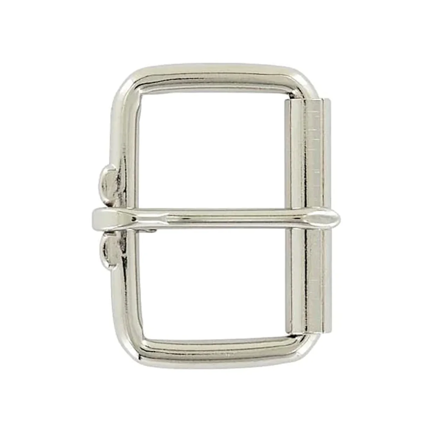 2" Nickel, Roller Buckle, Steel, #C-1479