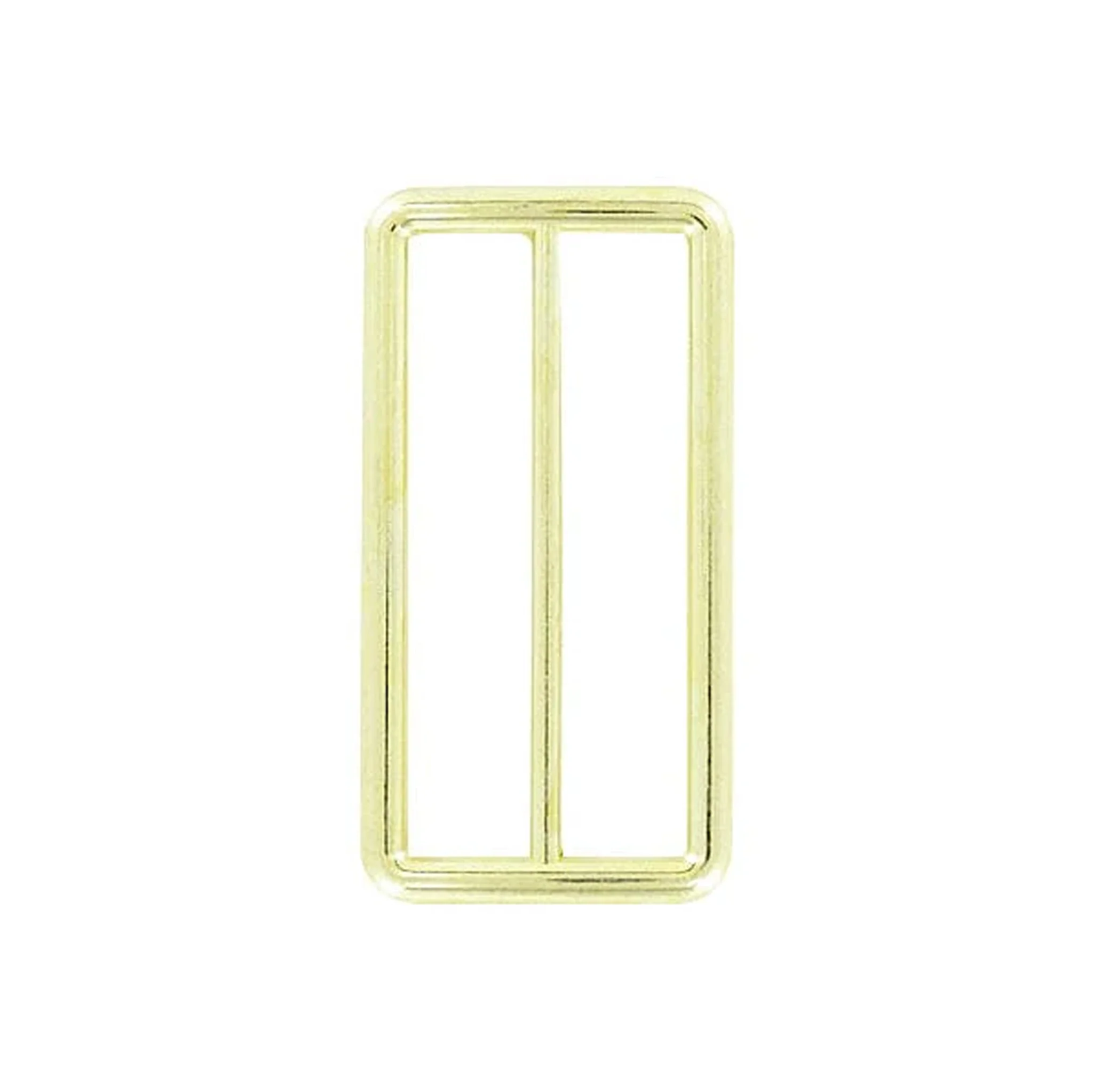 2" Shiny Gold, Cast Concave Slide Ring, Zinc Alloy, #C-1314-BP