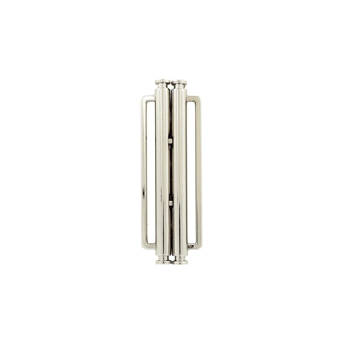 3 1/4"Nickel, Clasp, Zinc Alloy, #C-1987