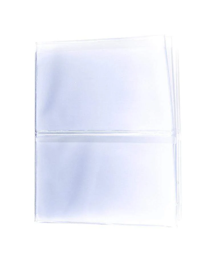 3 5/8" Clear, Wallet Insert, #M-1317